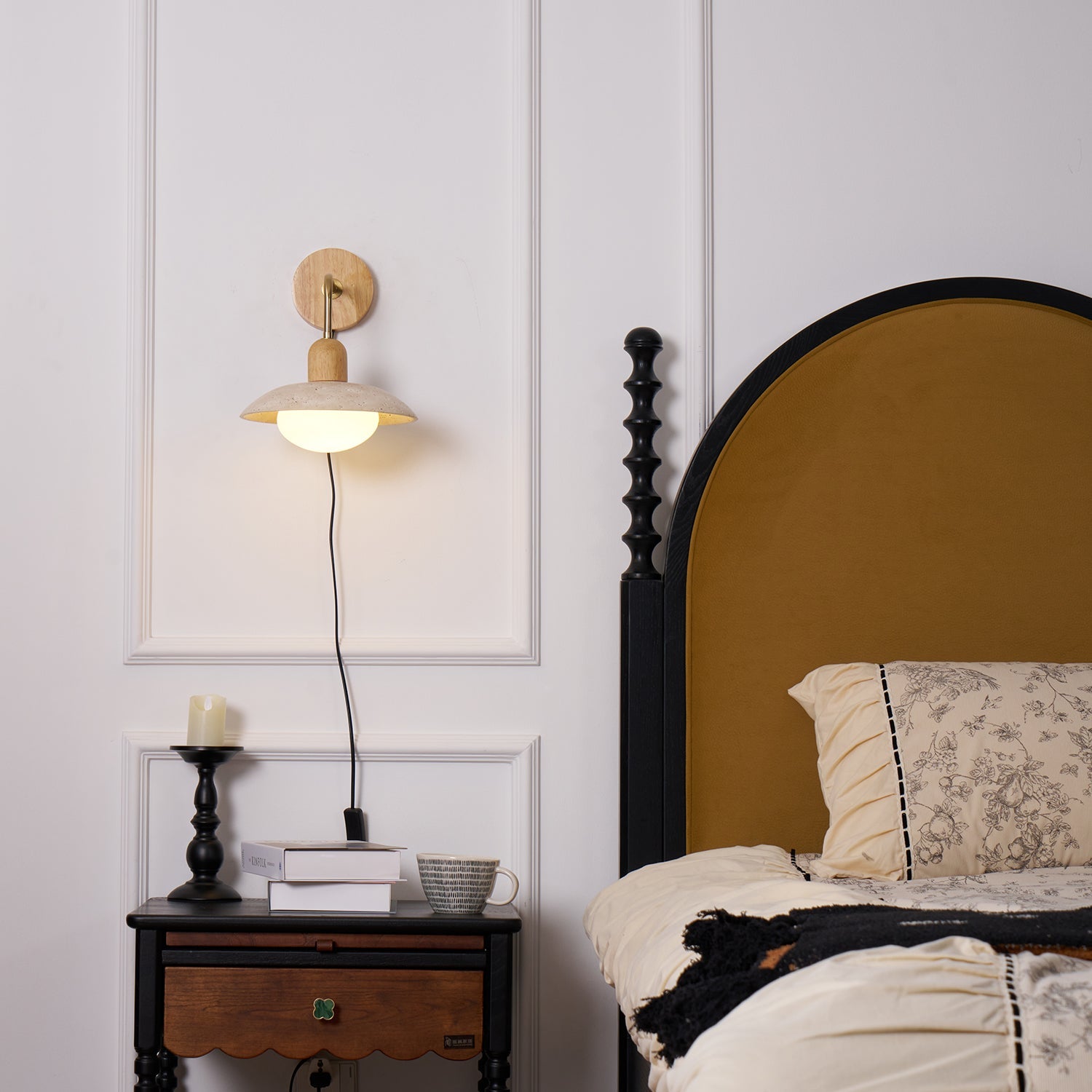 Travelle Travertine Wall Sconce - Letslighting