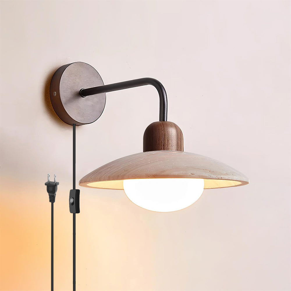 Travelle Travertine Wall Sconce - Letslighting