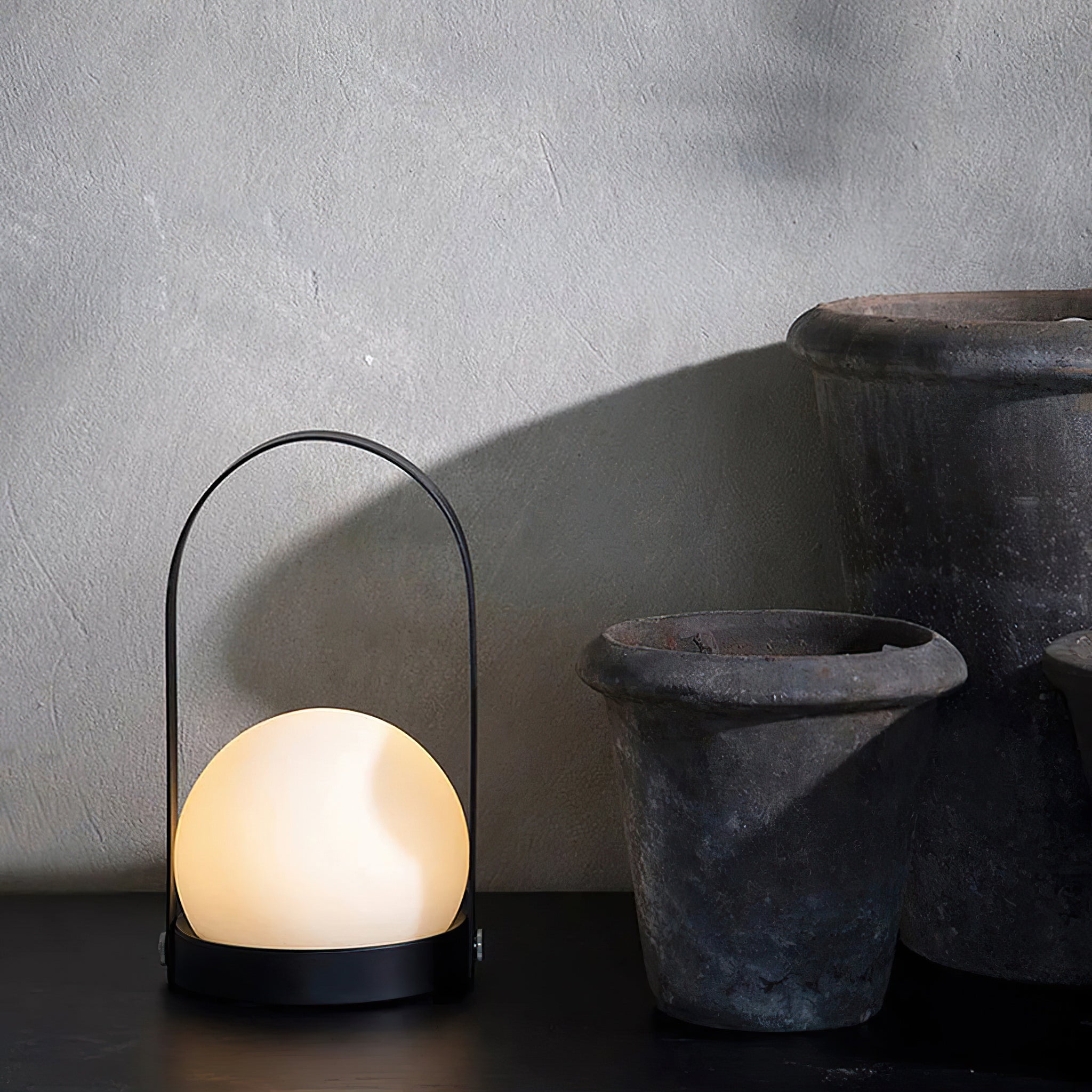 Zenon Glass Minimalist Table Lamp - Letslighting