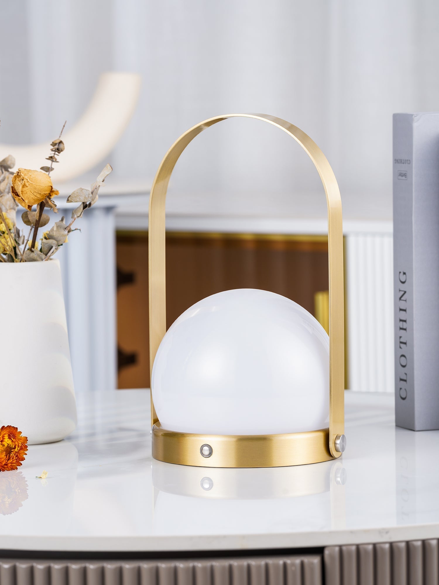 Zenon Glass Minimalist Table Lamp - Letslighting