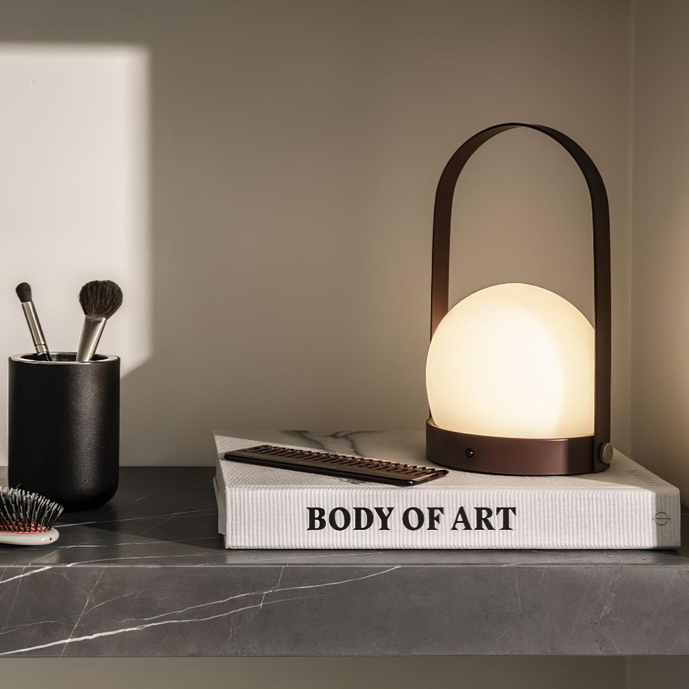 Zenon Glass Minimalist Table Lamp - Letslighting