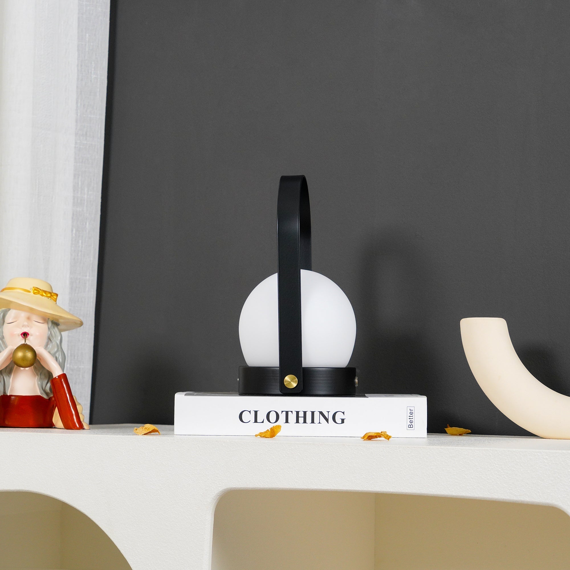 Zenon Glass Minimalist Table Lamp - Letslighting