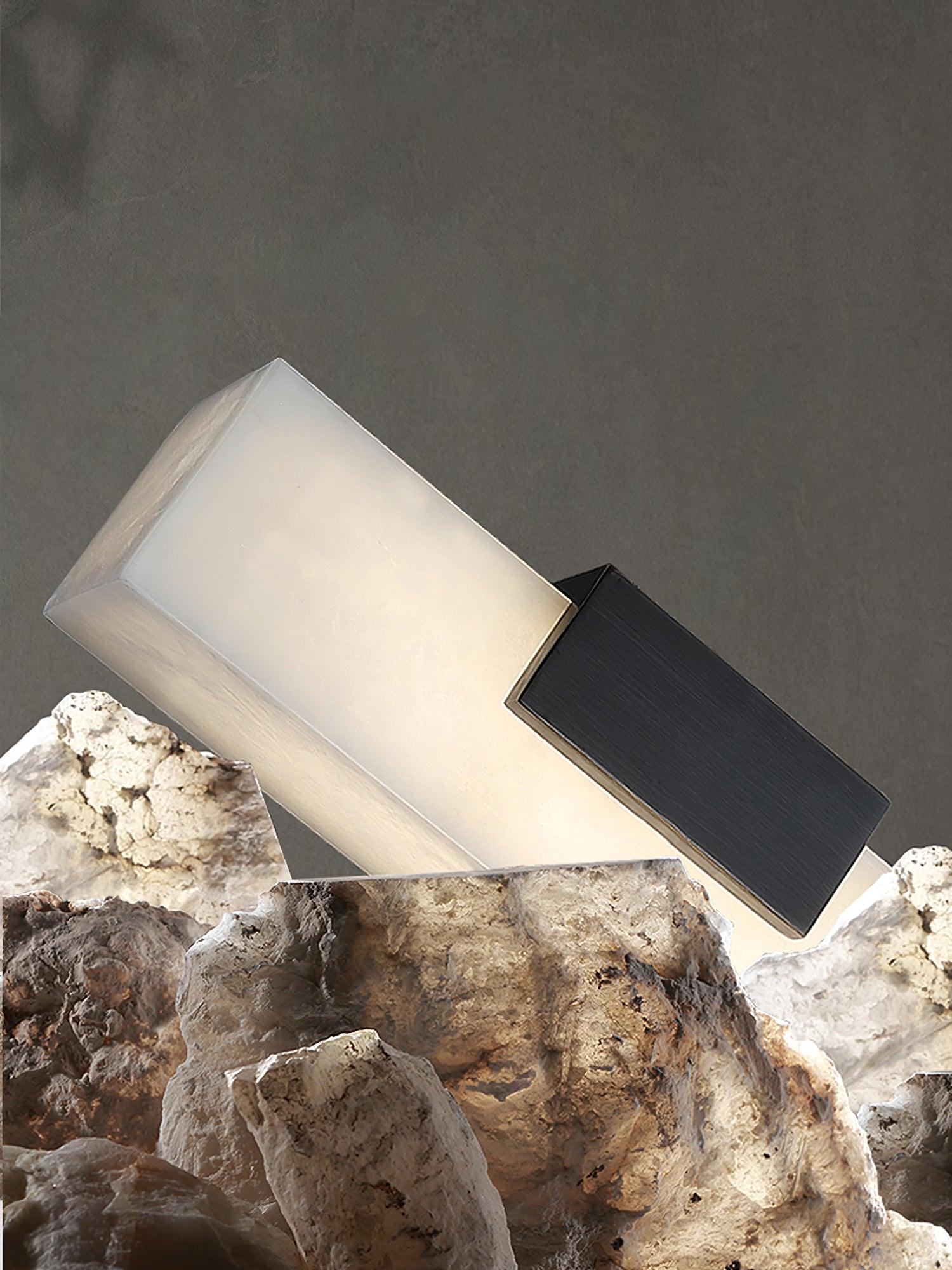 Kaelen Minimalist Alabaster Linear Pendant Light - Letslighting