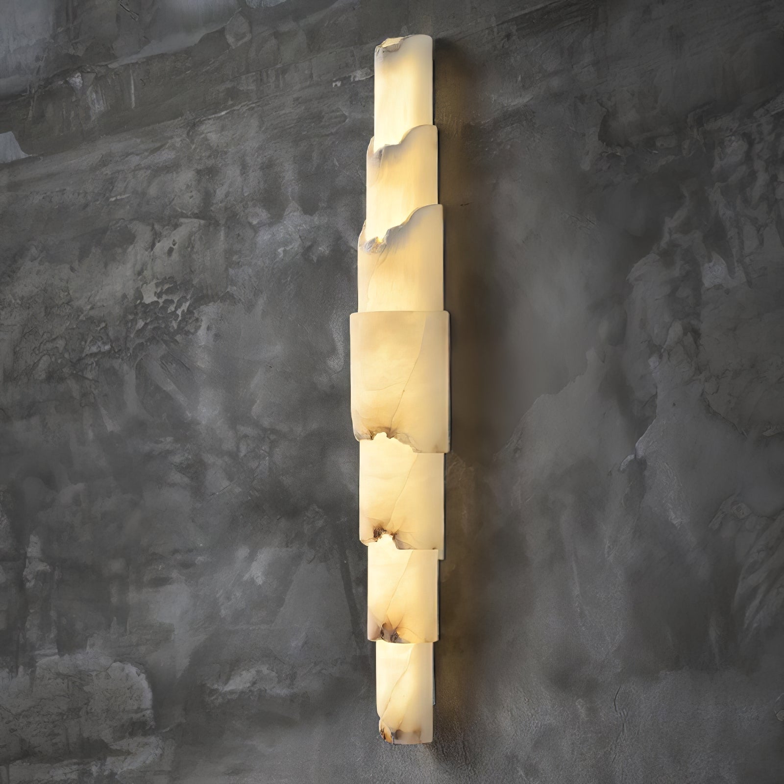 Elara Multi-layer Alabaster Wall Light