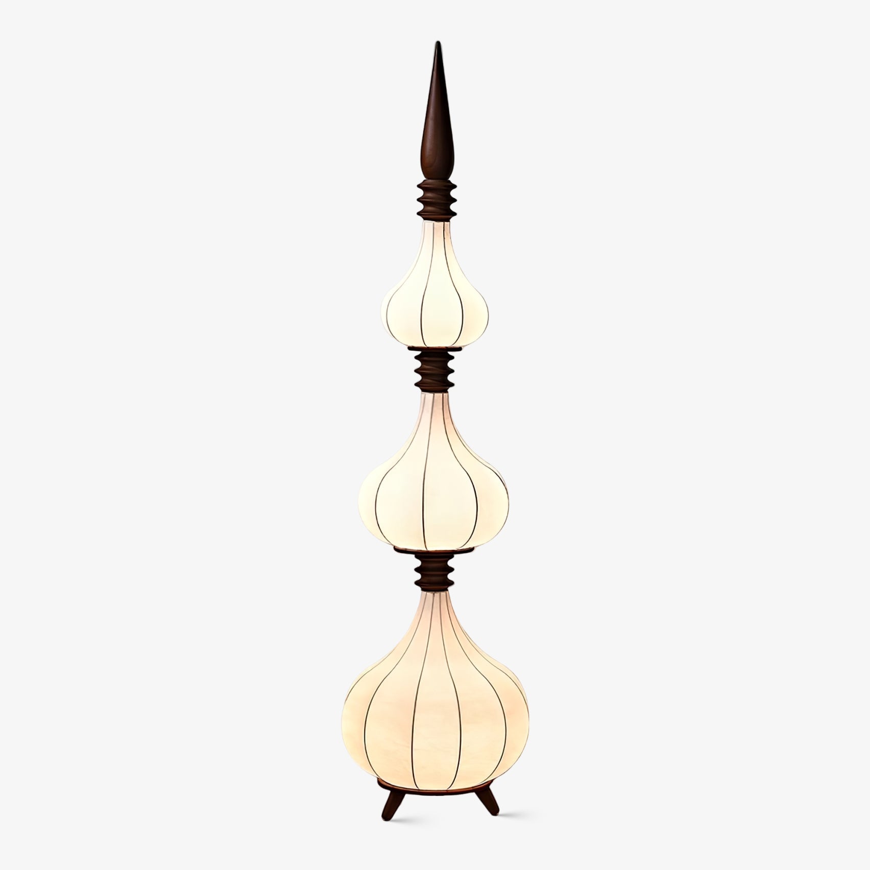 Cetalyra Tiered Gourd Floor Lamp - Letslighting
