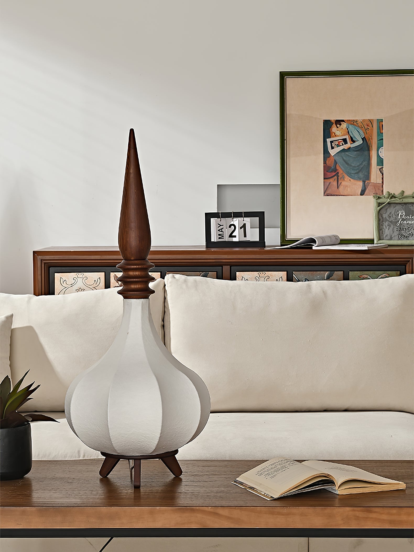 Cetalyra Tiered Gourd Floor Lamp - Letslighting