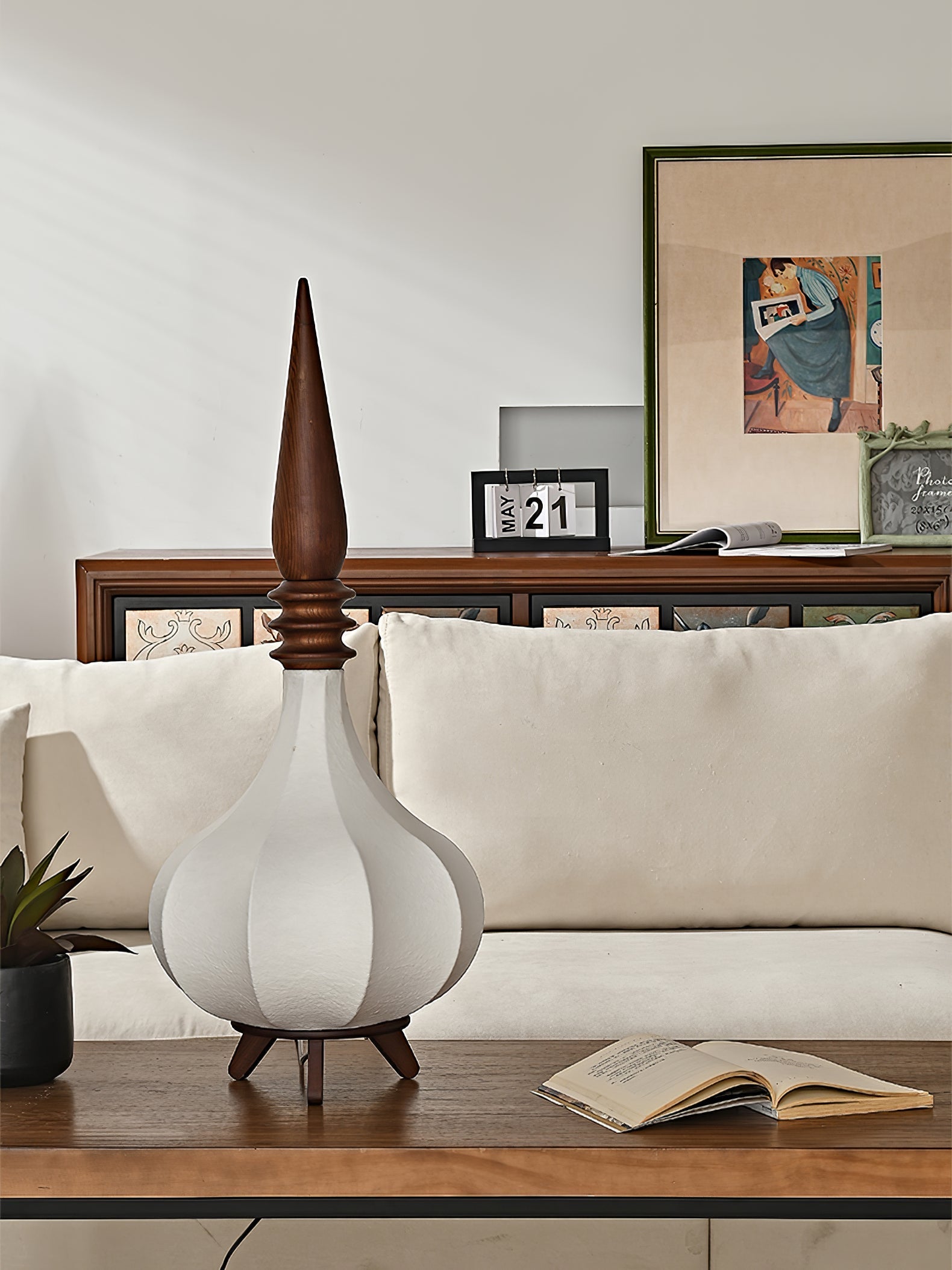 Cetalyra Tiered Gourd Floor Lamp - Letslighting