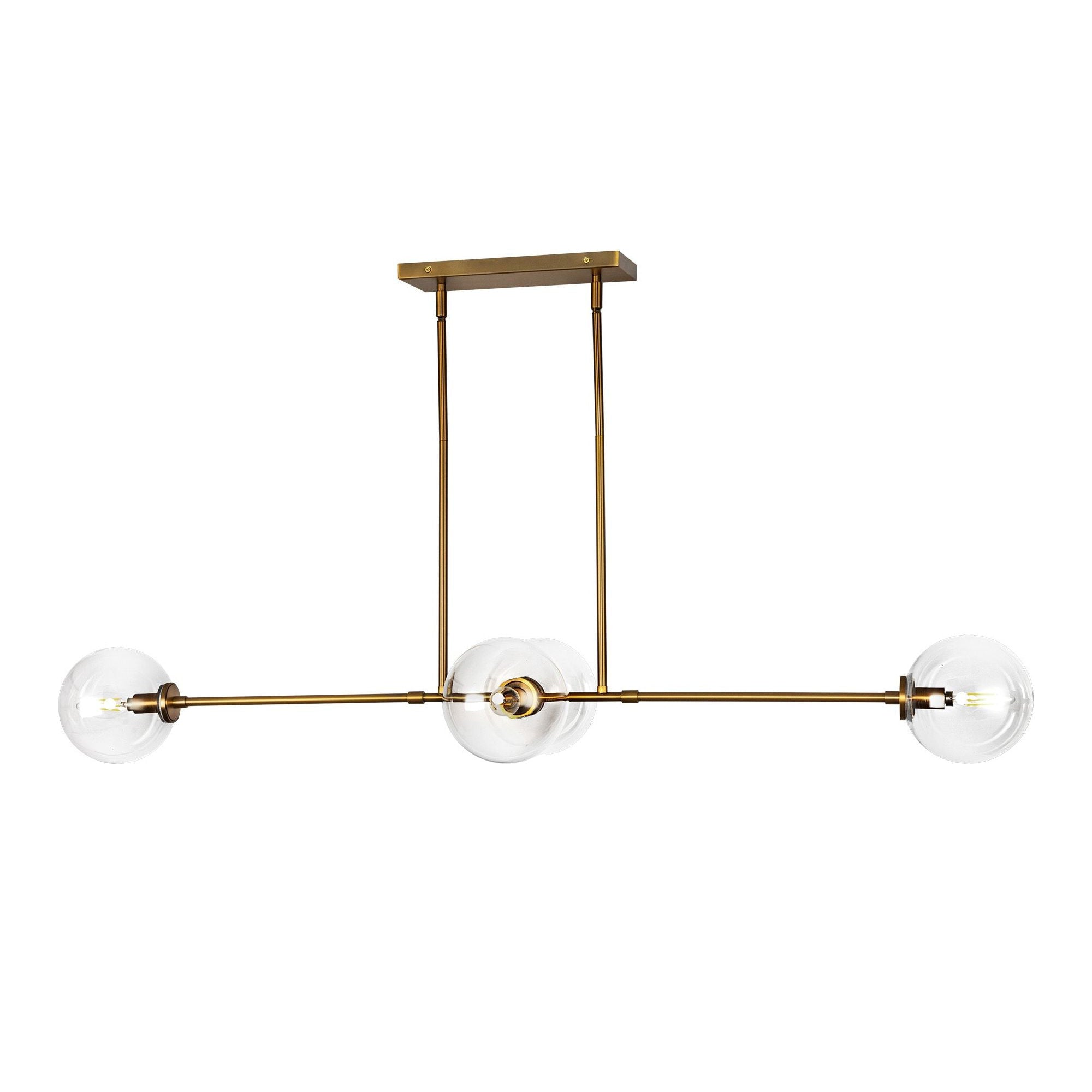 Glint Linear Mid-century Glass Pendant Lamp - Letslighting