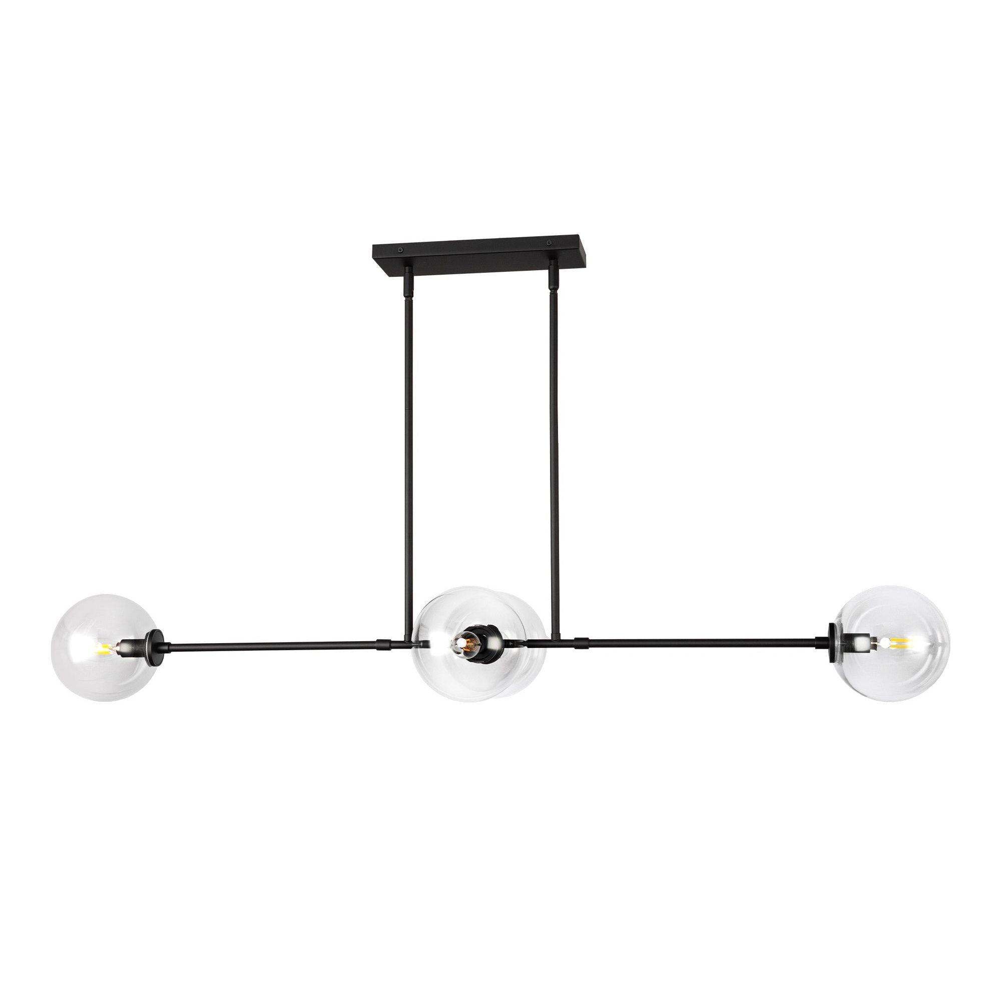 Glint Linear Mid-century Glass Pendant Lamp - Letslighting