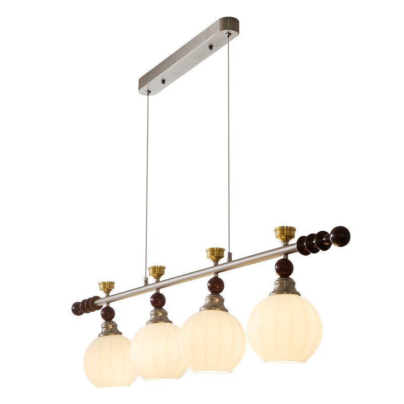 Otheia Elegance Vintage Linear Wood Pendant Lamp - Letslighting