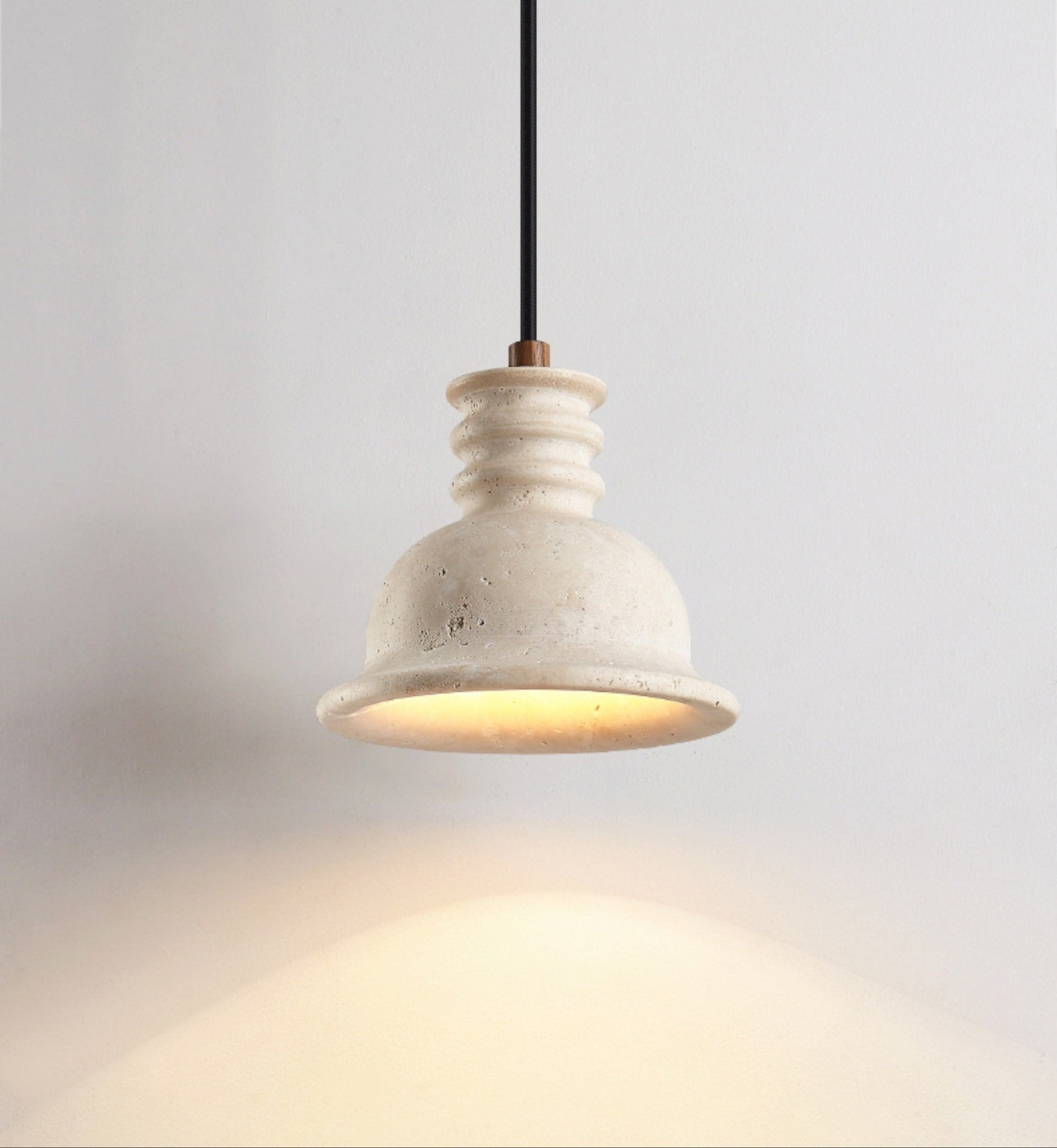 Cassian Modern Travertine Pendant Light