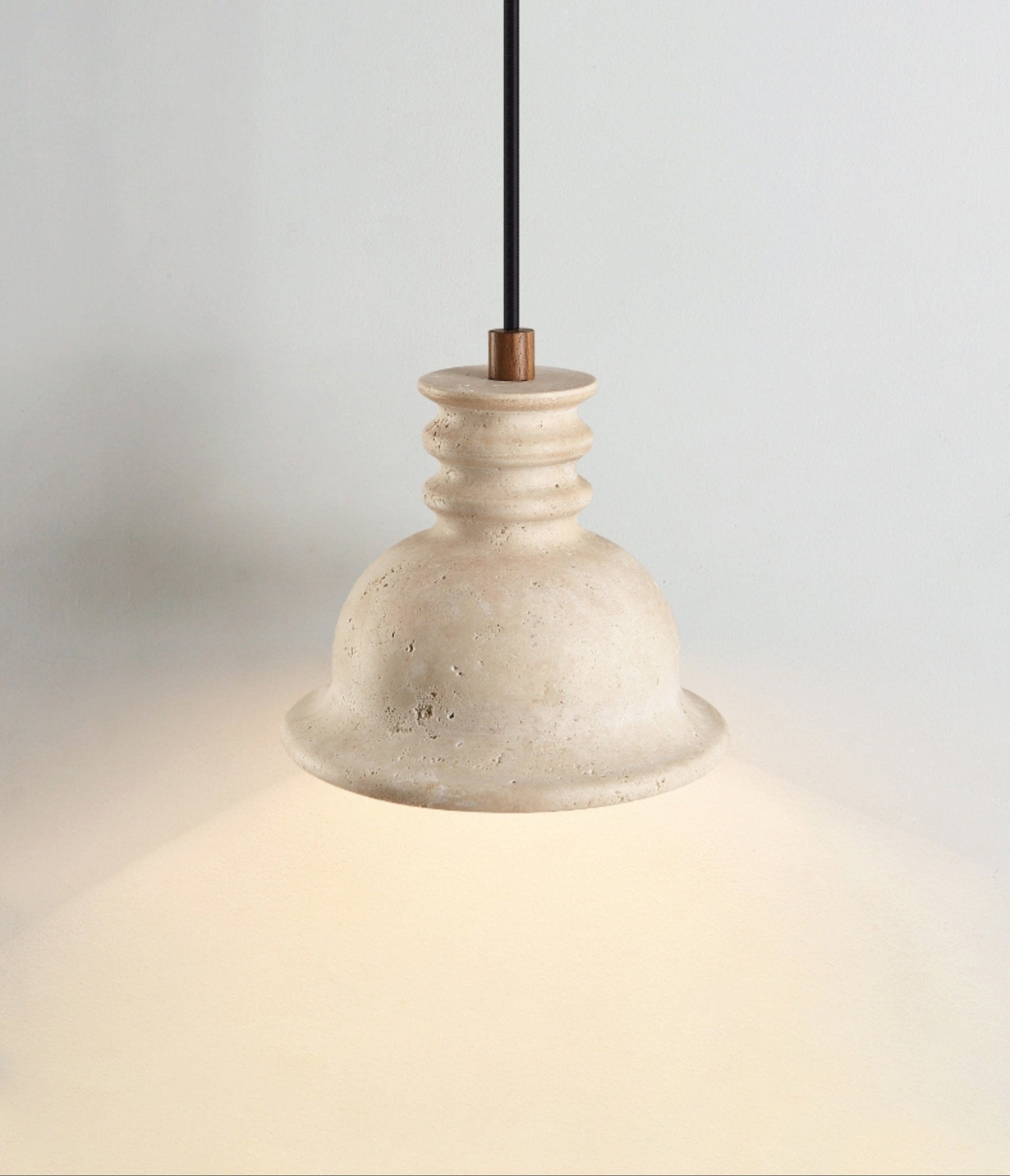 Cassian Modern Travertine Pendant Light