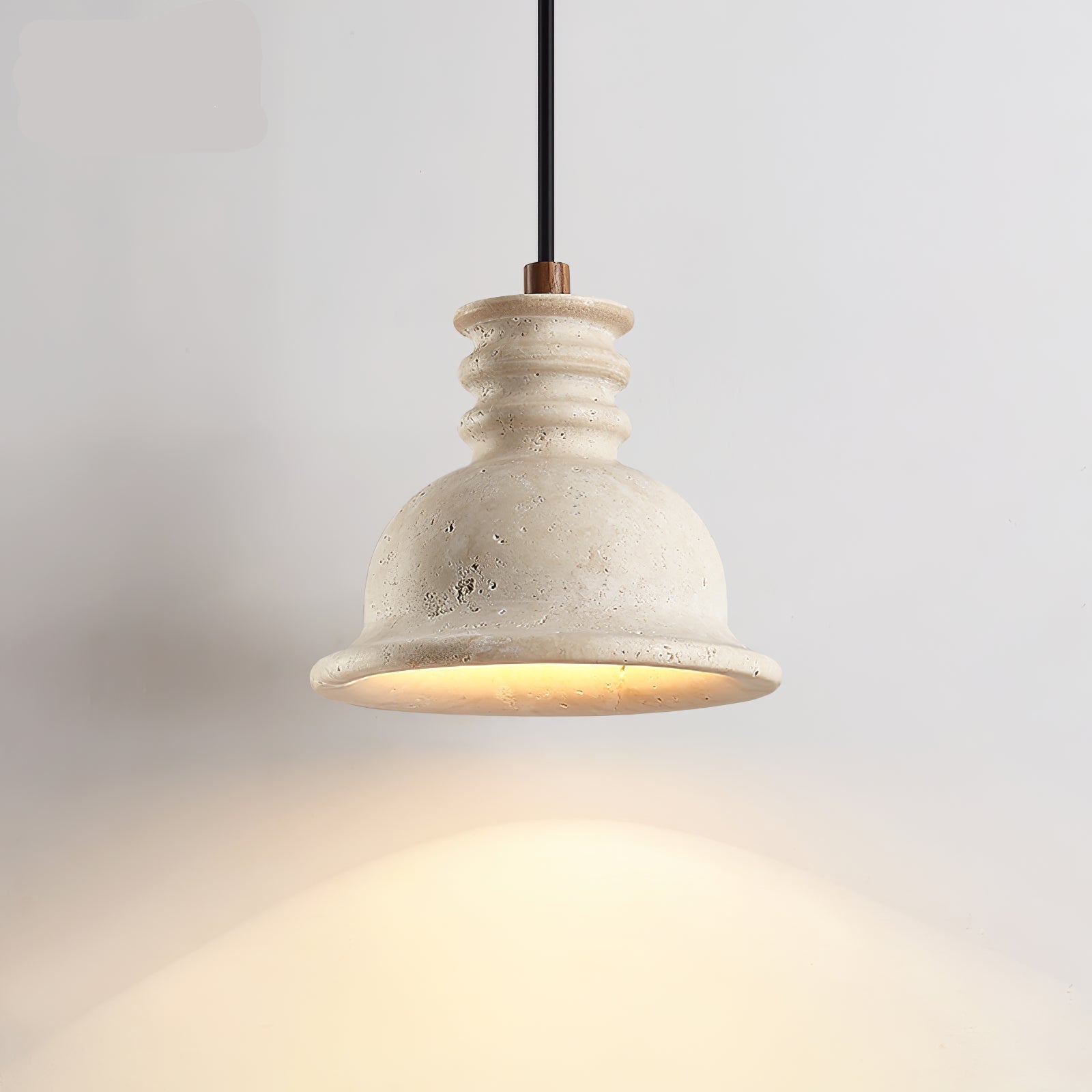 Cassian Modern Travertine Pendant Light