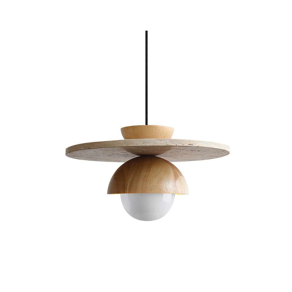 Ritta Travertine Layered Pendant Lamp - Letslighting