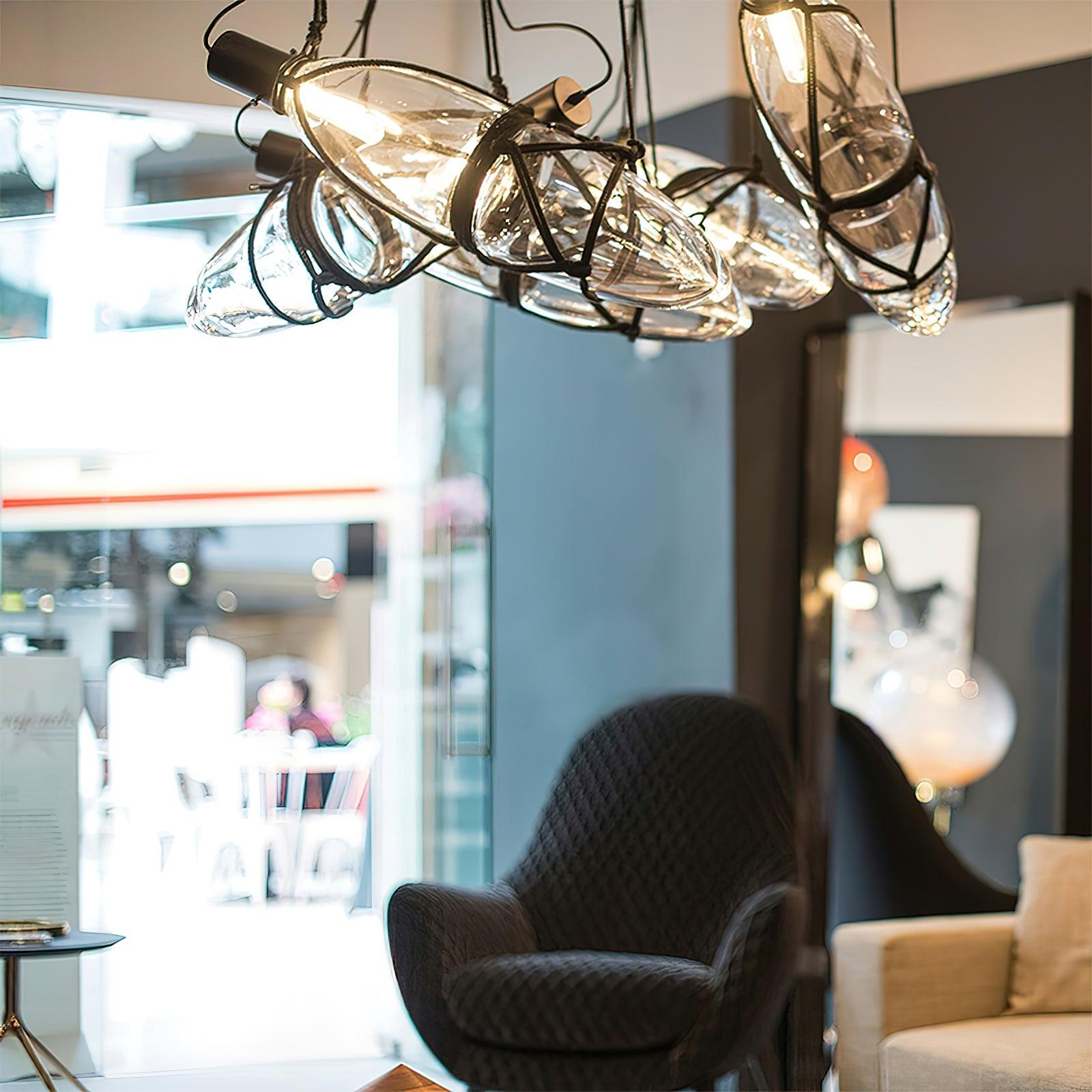 Avlireth Individual Creativity Bottle Glass Pendant Lamp - Letslighting