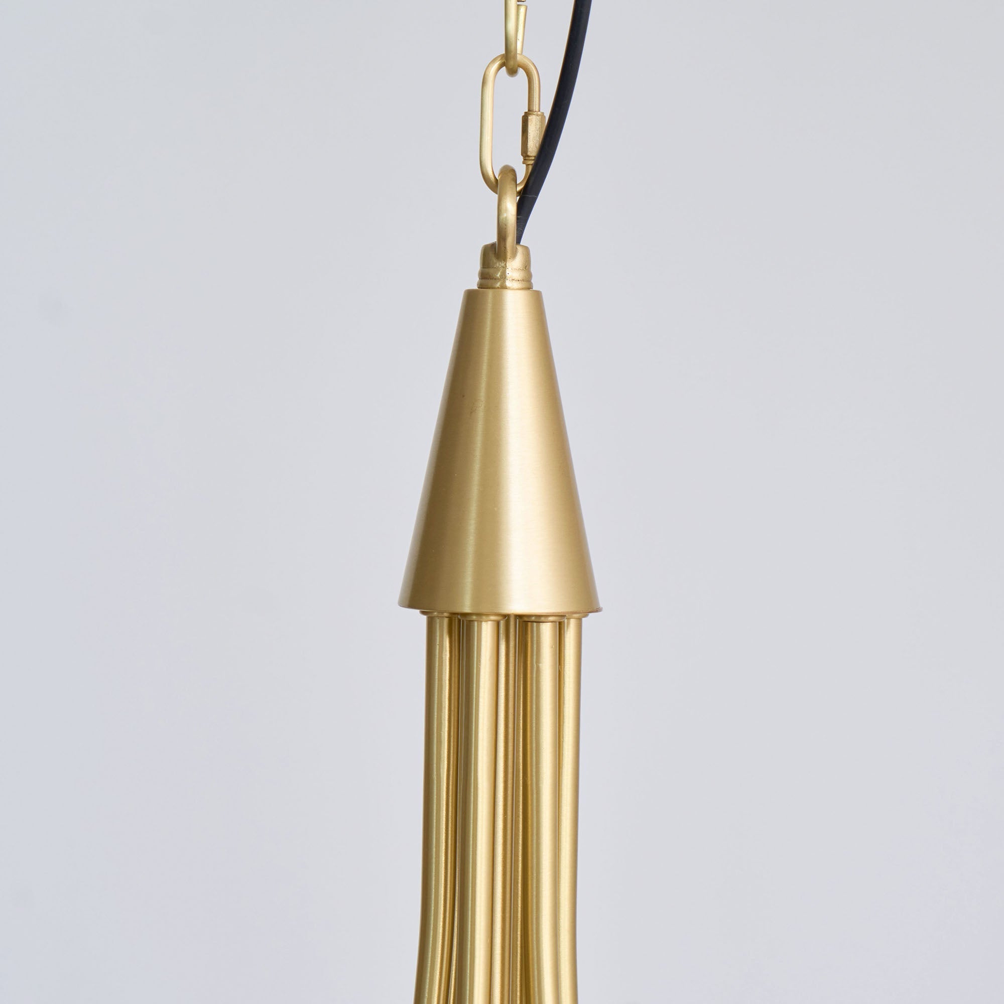 Nectar Vintage Industrial Brass Chandelier - Letslighting