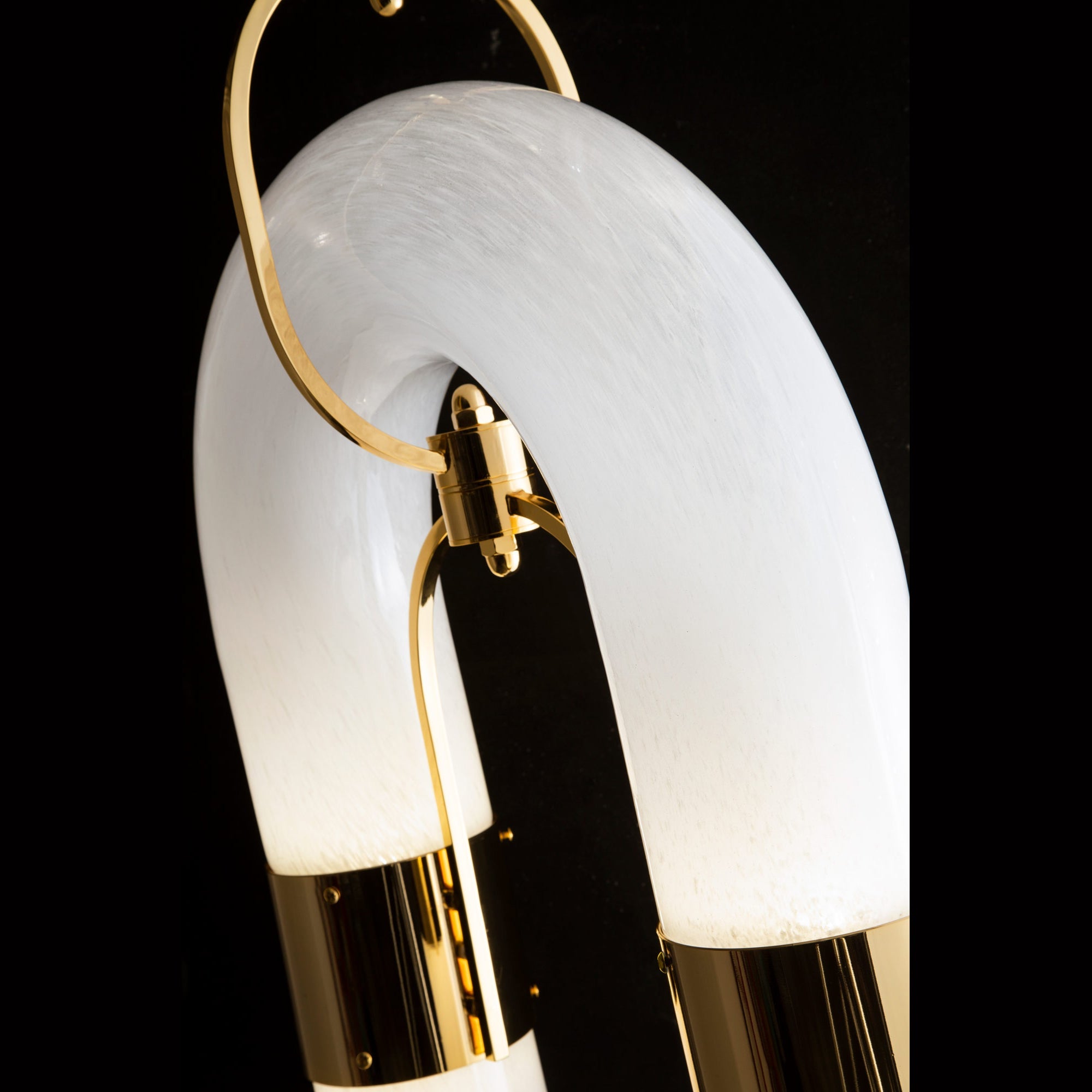 Pendant Light Chain Link Modern Acrylic Stainless Steel Hanging Lamp - Letslighting