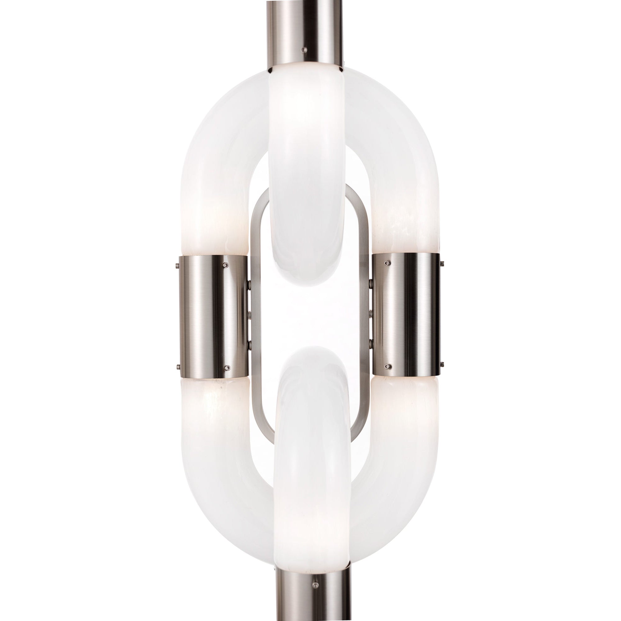 Pendant Light Chain Link Modern Acrylic Stainless Steel Hanging Lamp - Letslighting