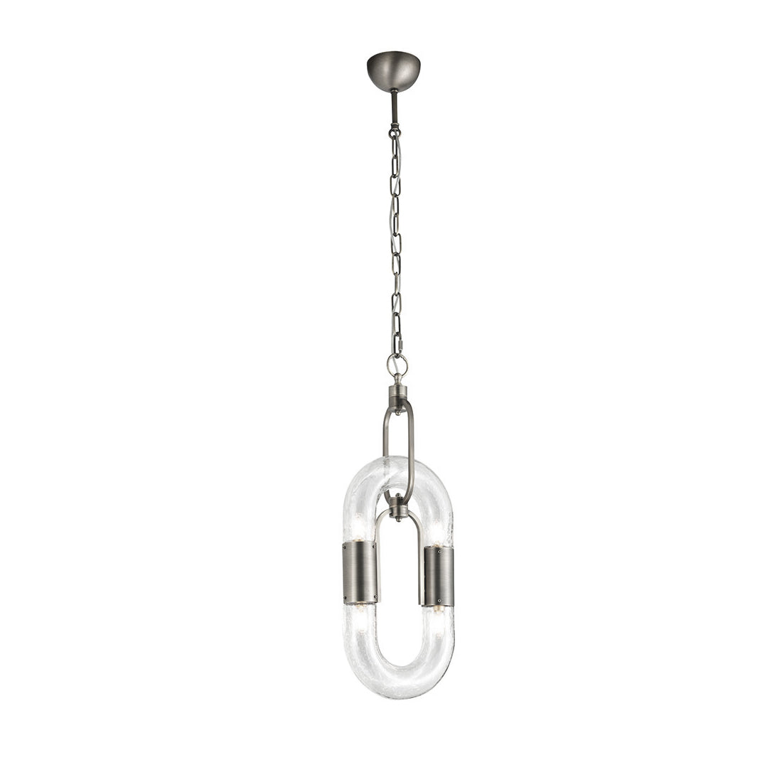 Pendant Light Chain Link Modern Acrylic Stainless Steel Hanging Lamp - Letslighting