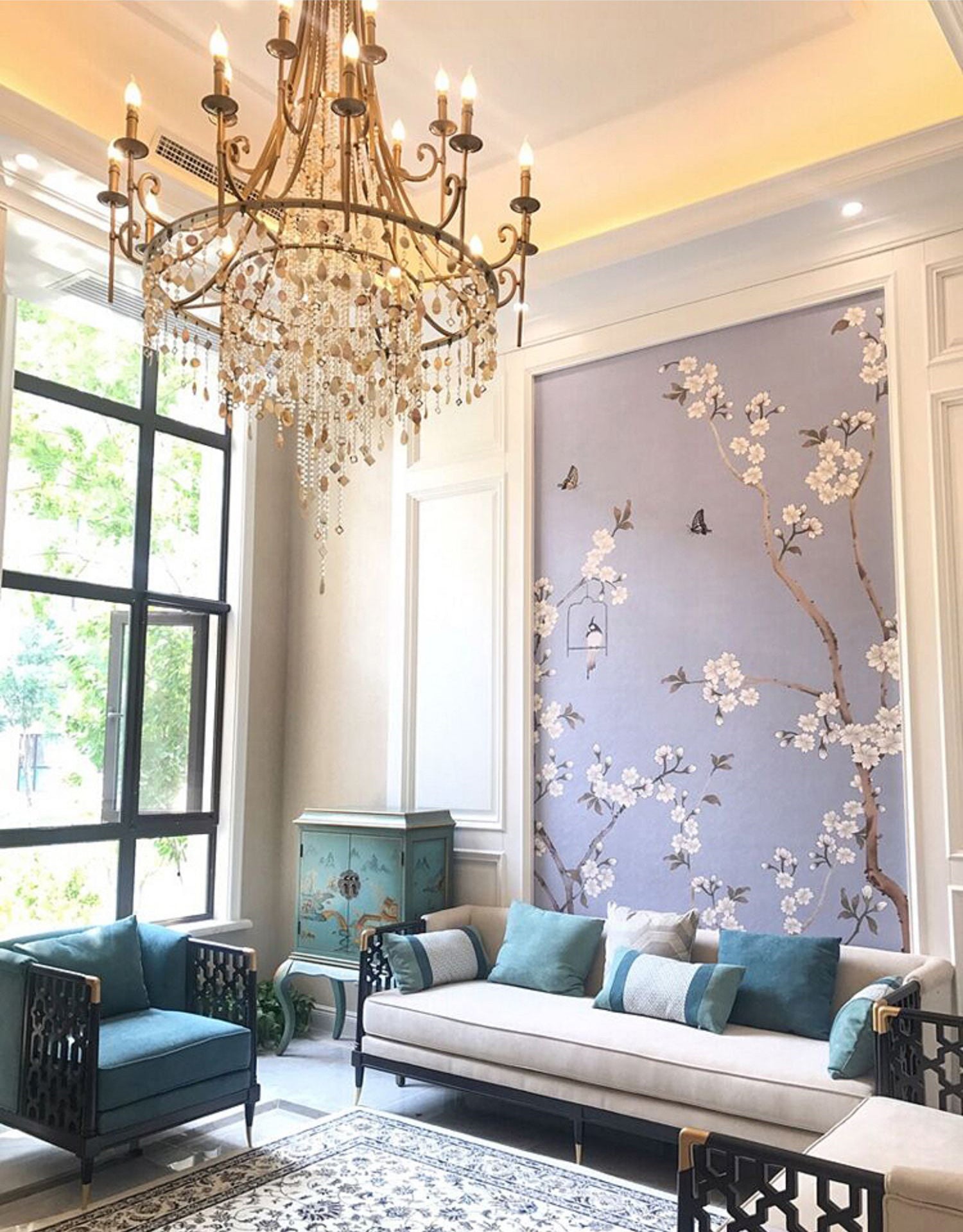 Trove Postmodern Luxury Natural Alabaster Chandelier - Letslighting