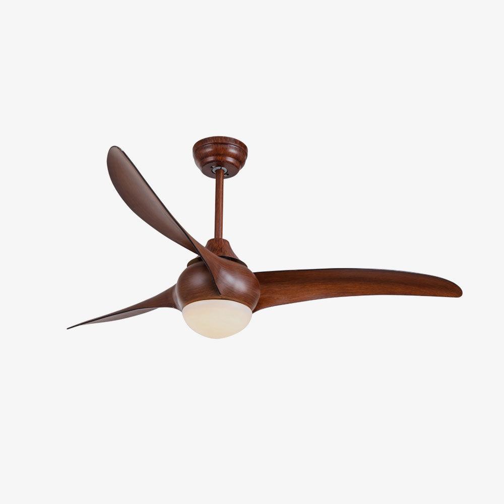 Zatheora Natural Traditional Ceiling Fan Light - Letslighting
