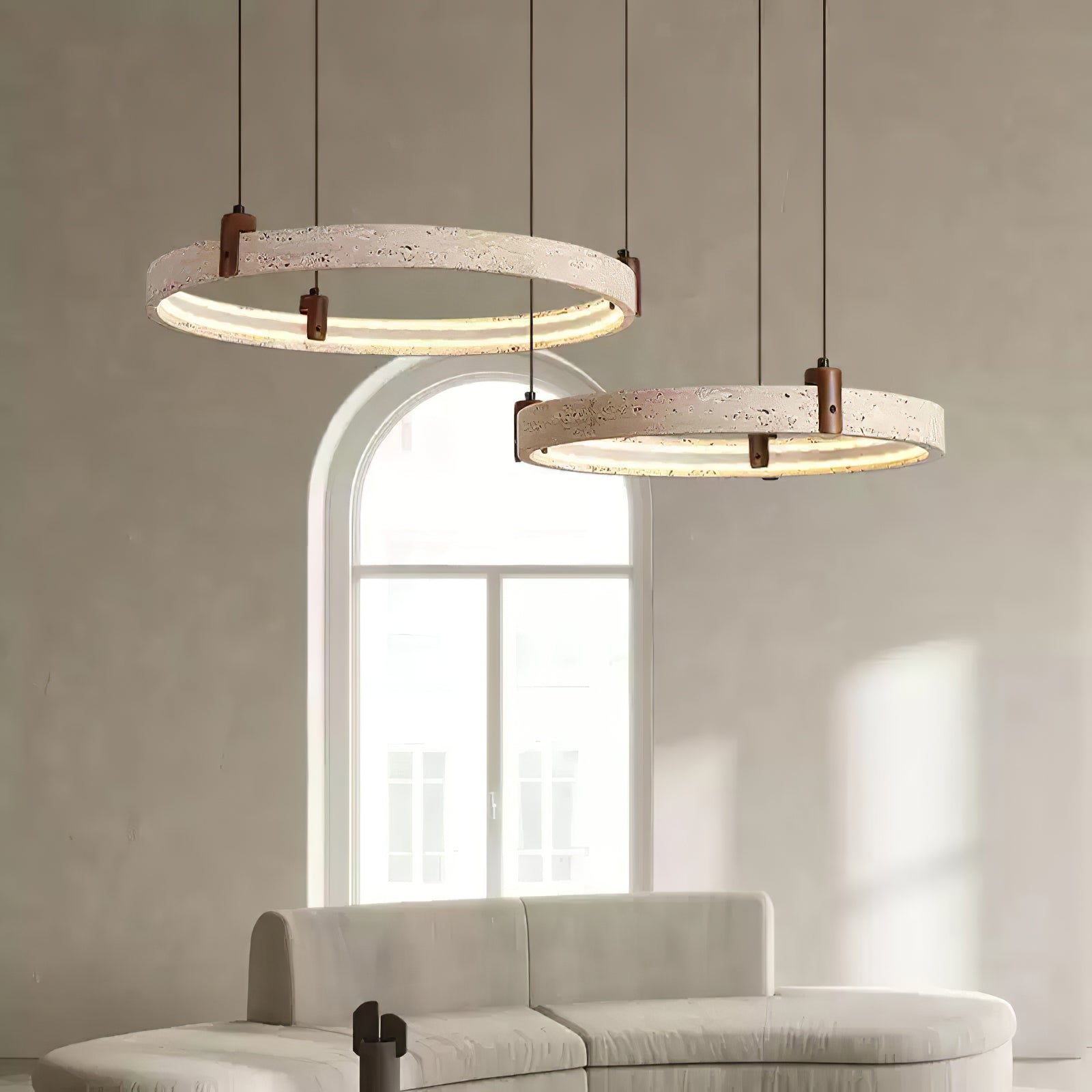 Orvinir Travertine Chandelier - Letslighting