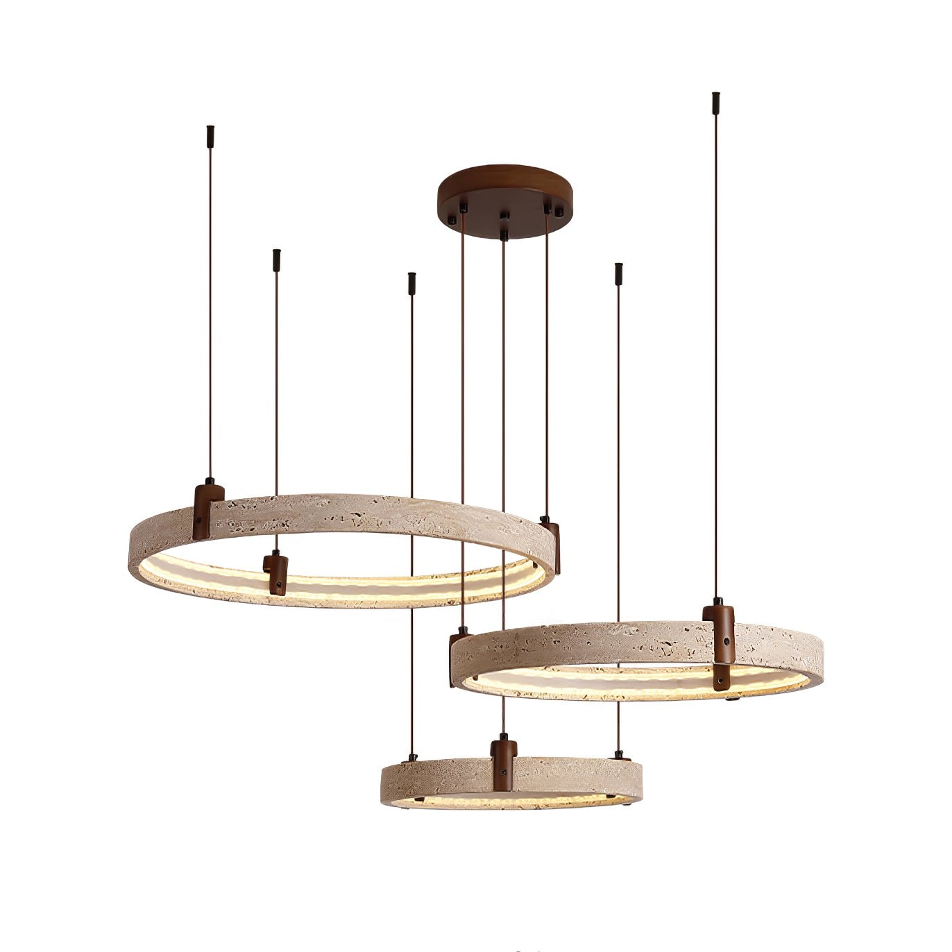 Orvinir Travertine Chandelier - Letslighting