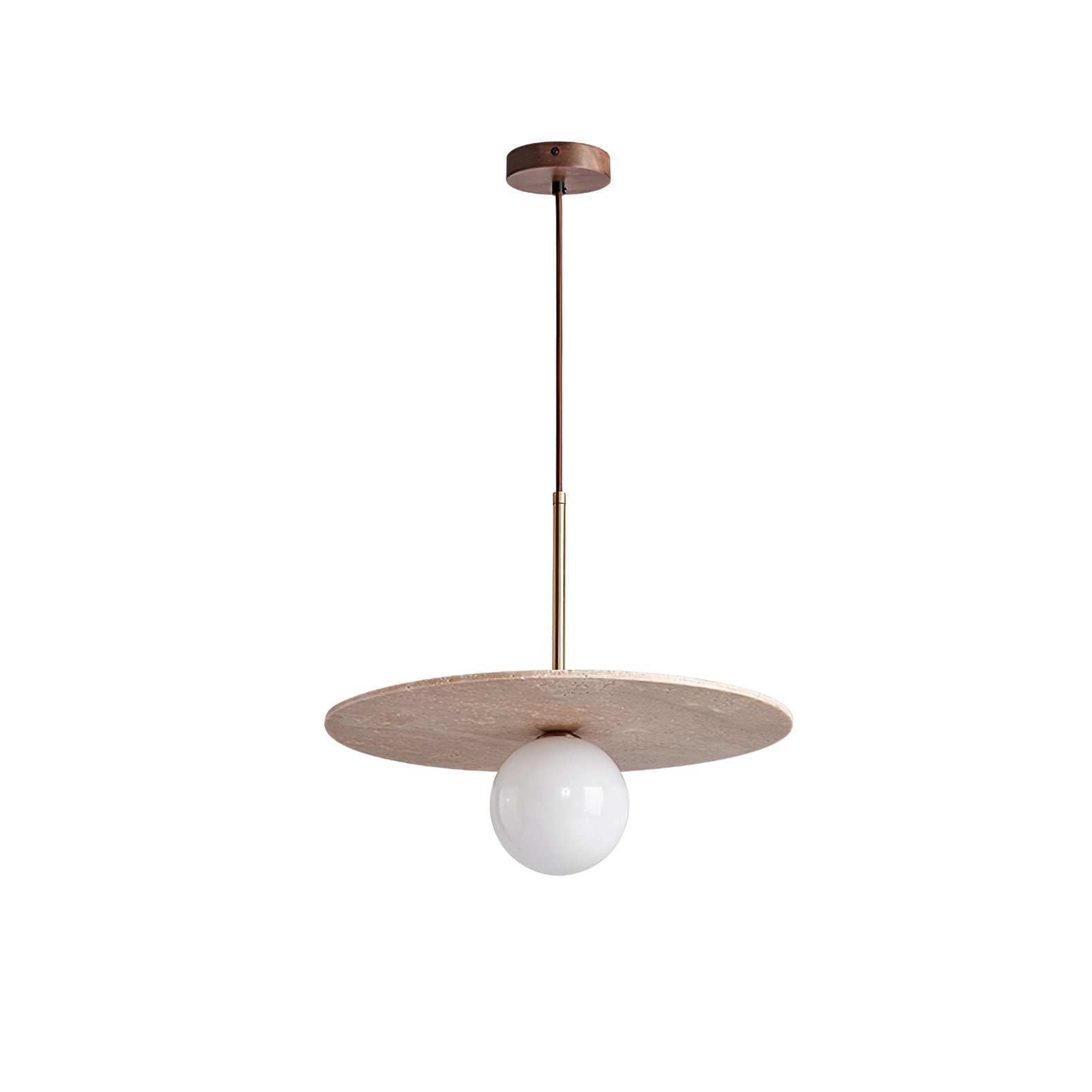 Vera Travertine Pendant Light