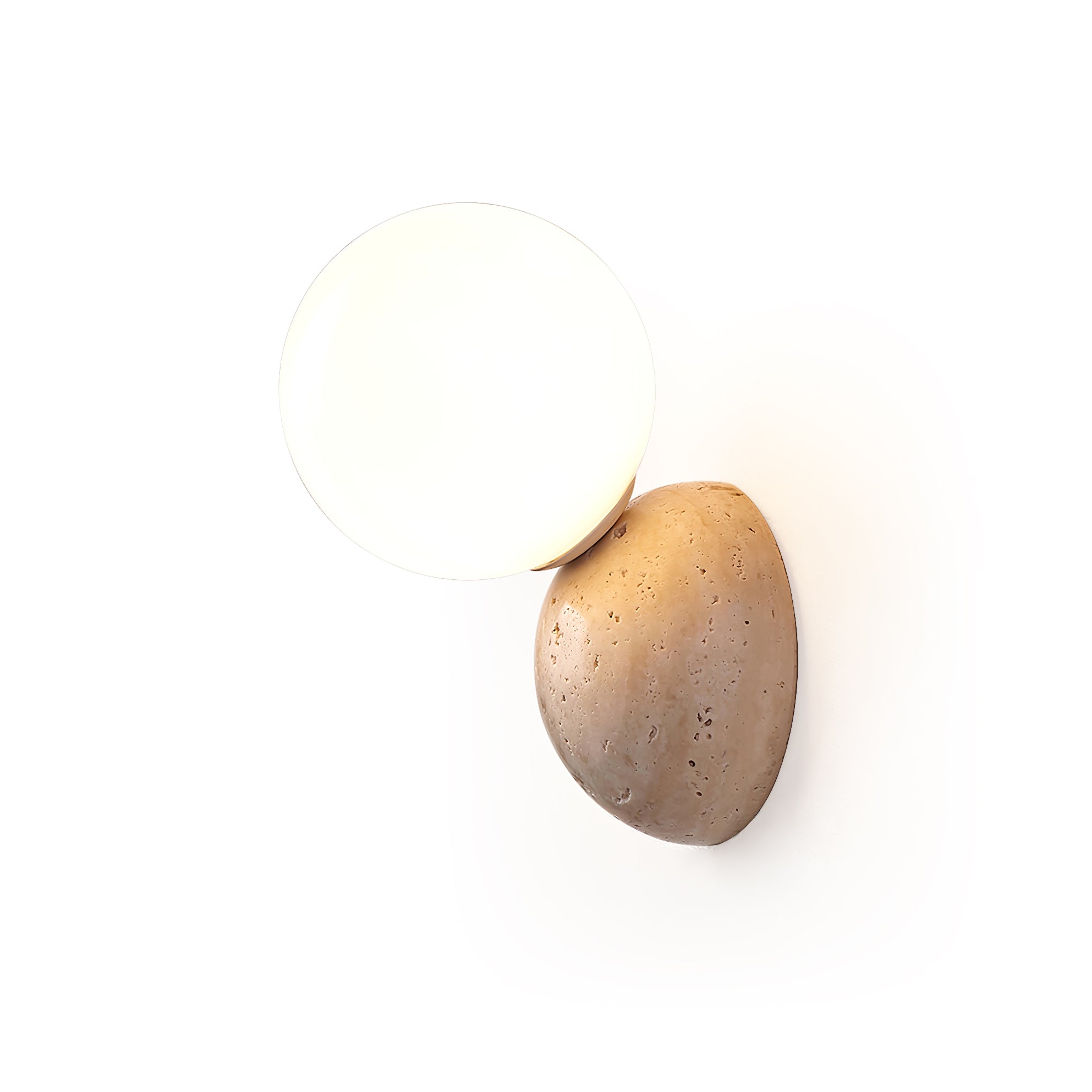 Cethair Travertine Wall Light - Letslighting
