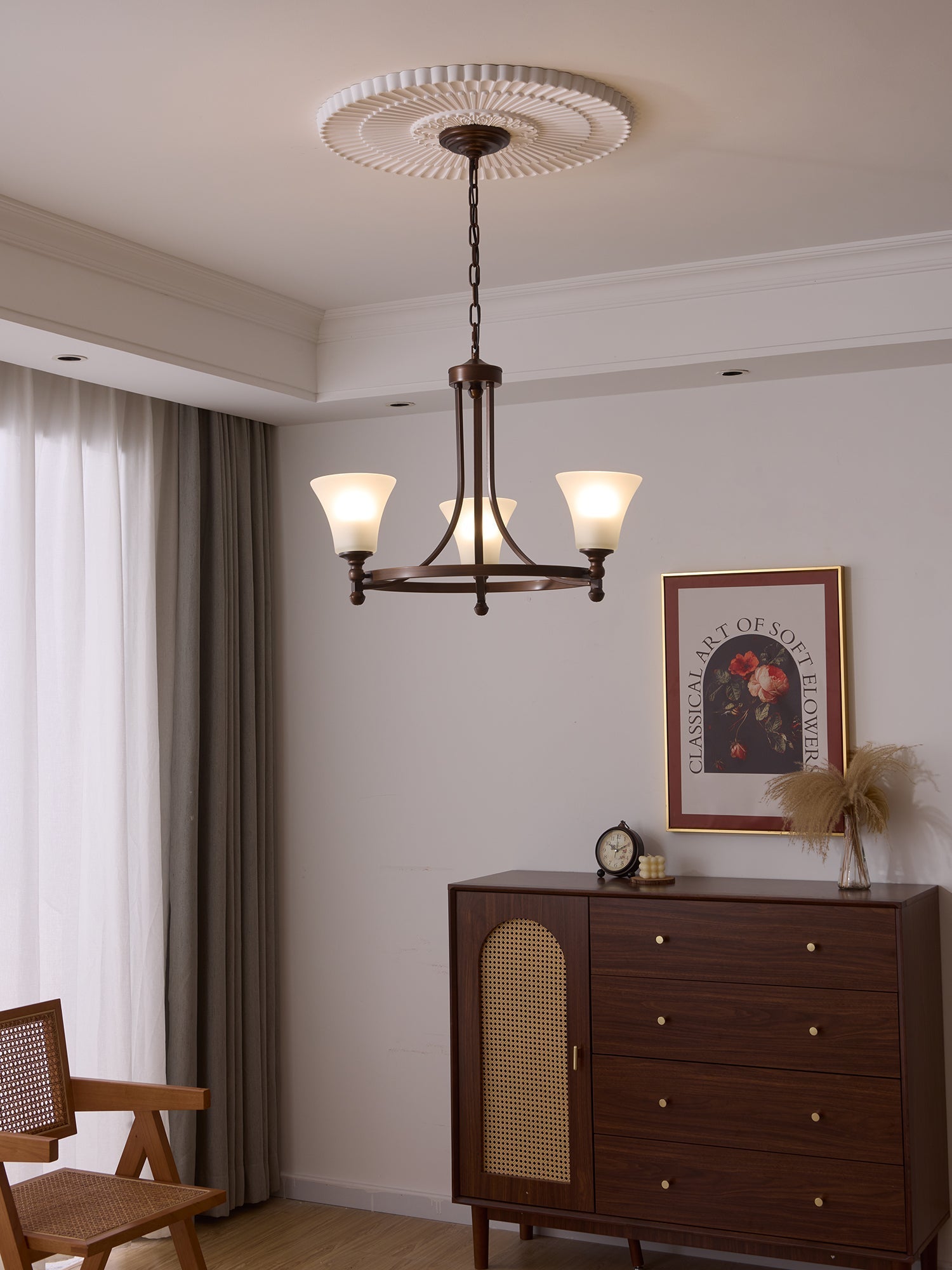 Celestine Traditional Elegance Vintage Glow Chandelier - Letslighting