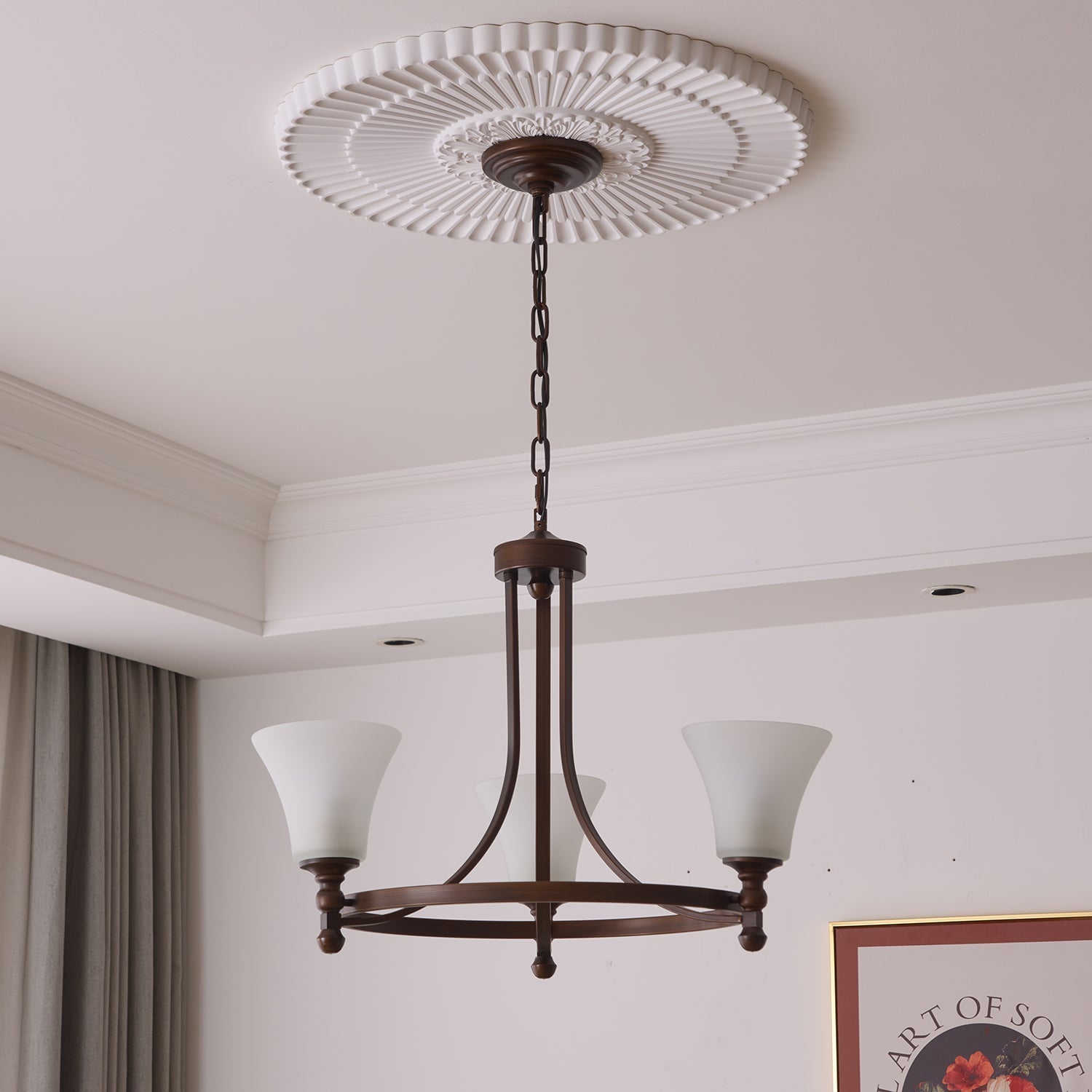 Celestine Traditional Elegance Vintage Glow Chandelier - Letslighting