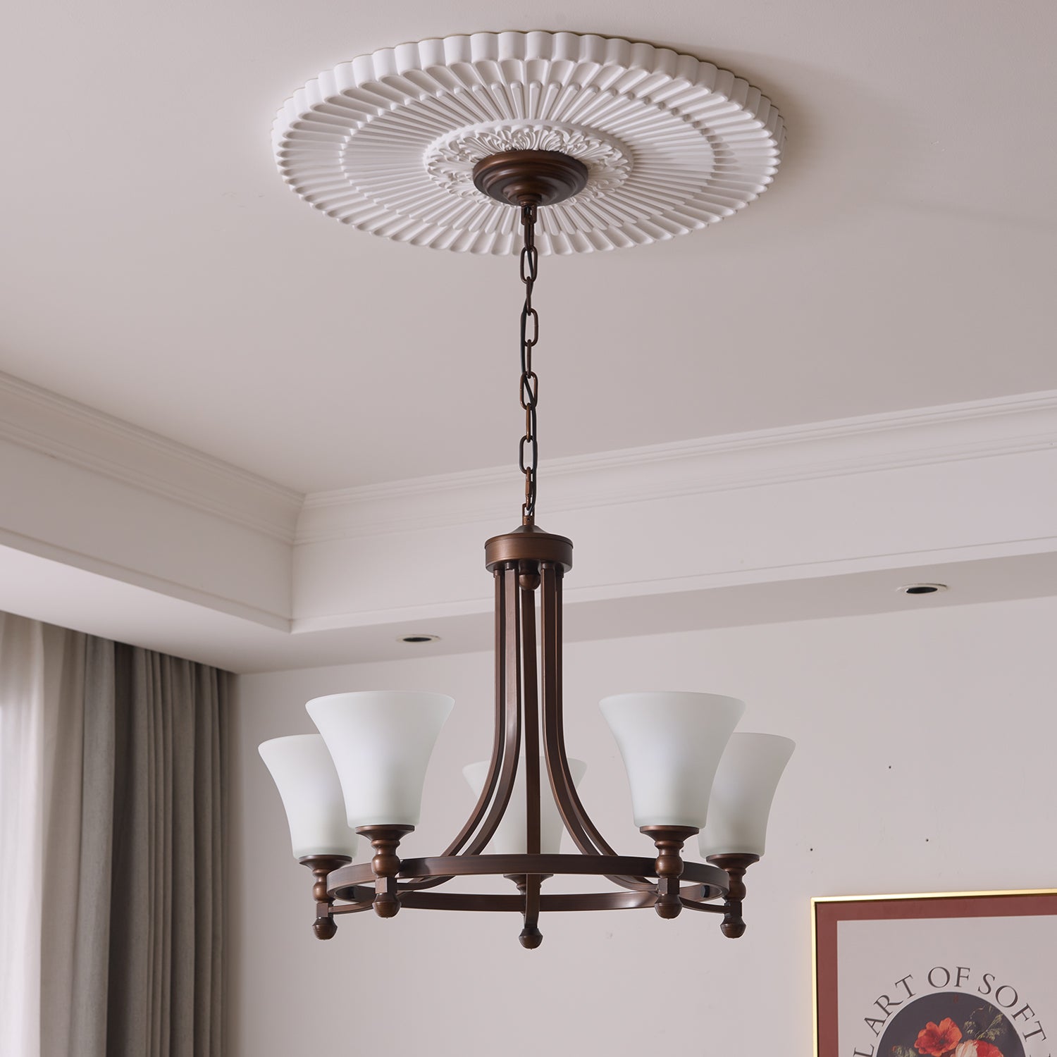 Celestine Traditional Elegance Vintage Glow Chandelier - Letslighting