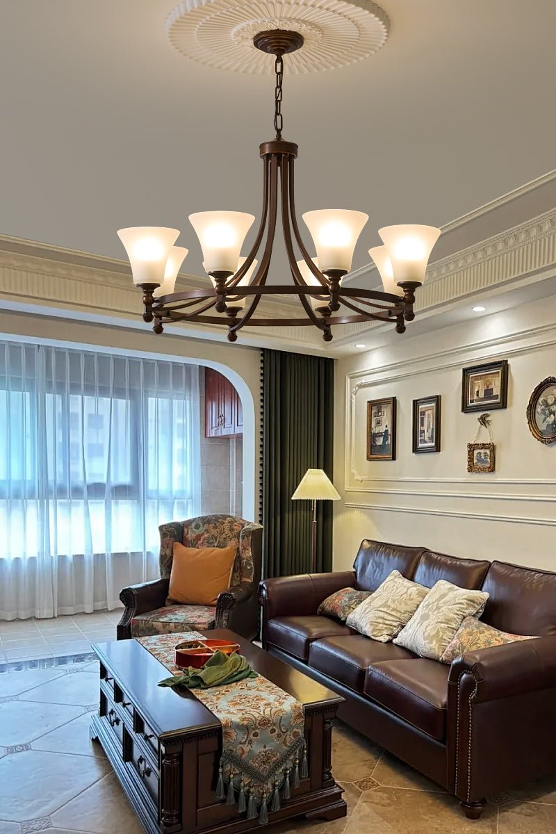 Celestine Traditional Elegance Vintage Glow Chandelier - Letslighting