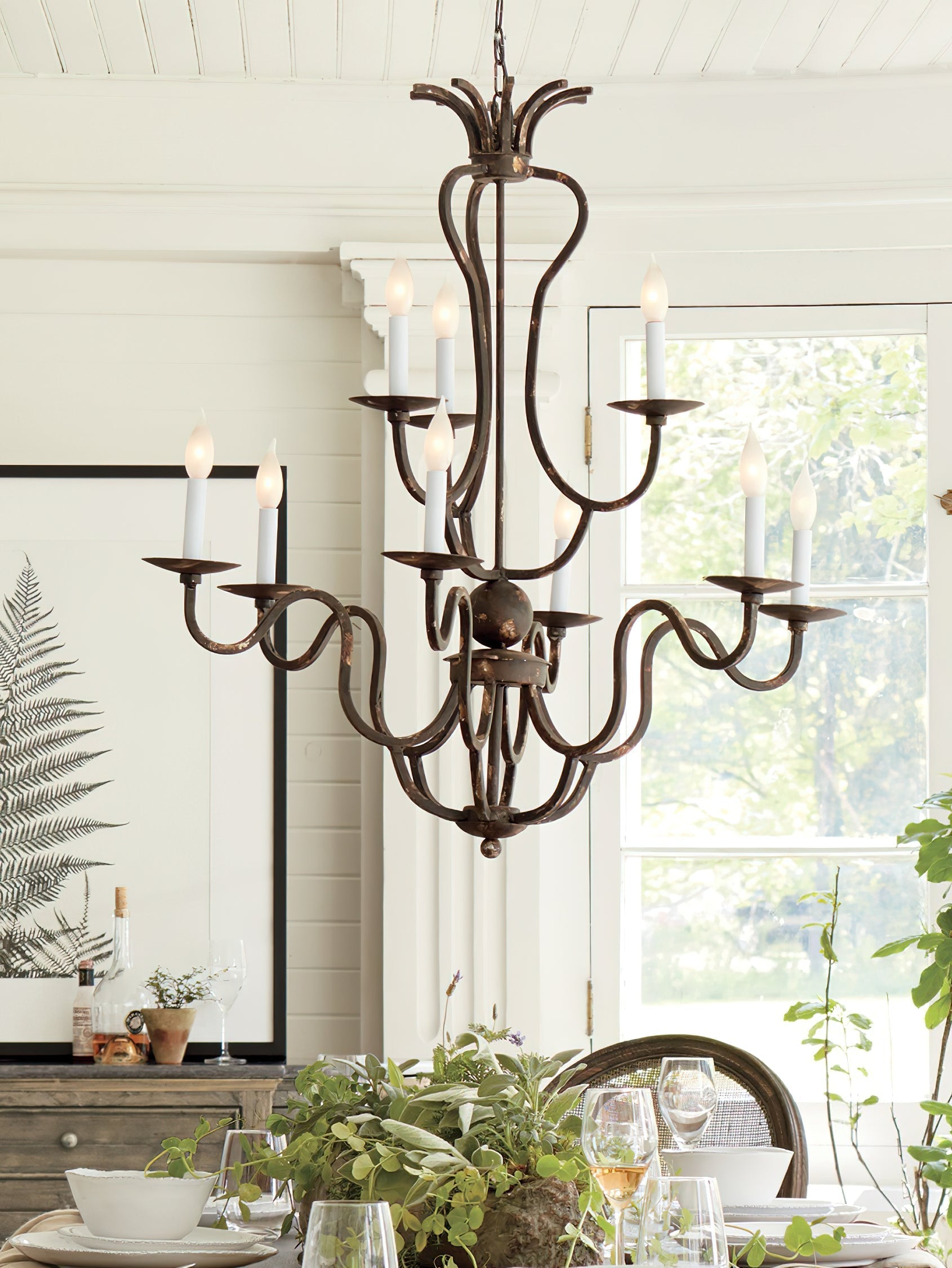 Bolt Vintage Industrial Luxury Bronze Chandelier - Letslighting