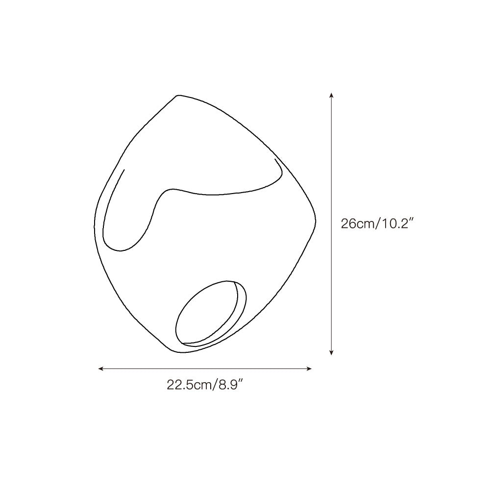 Claro Individual Creativity Hollow Cement Wall Lamp - Letslighting
