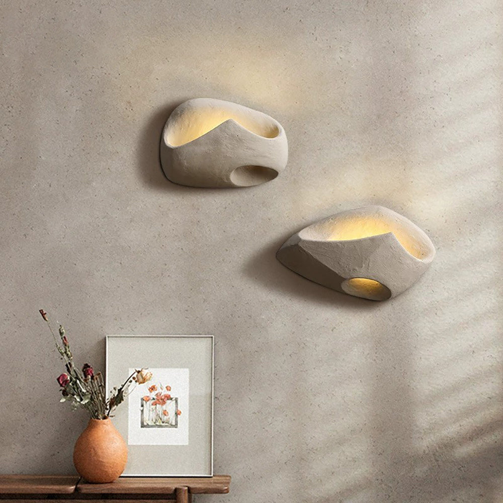 Claro Individual Creativity Hollow Cement Wall Lamp - Letslighting