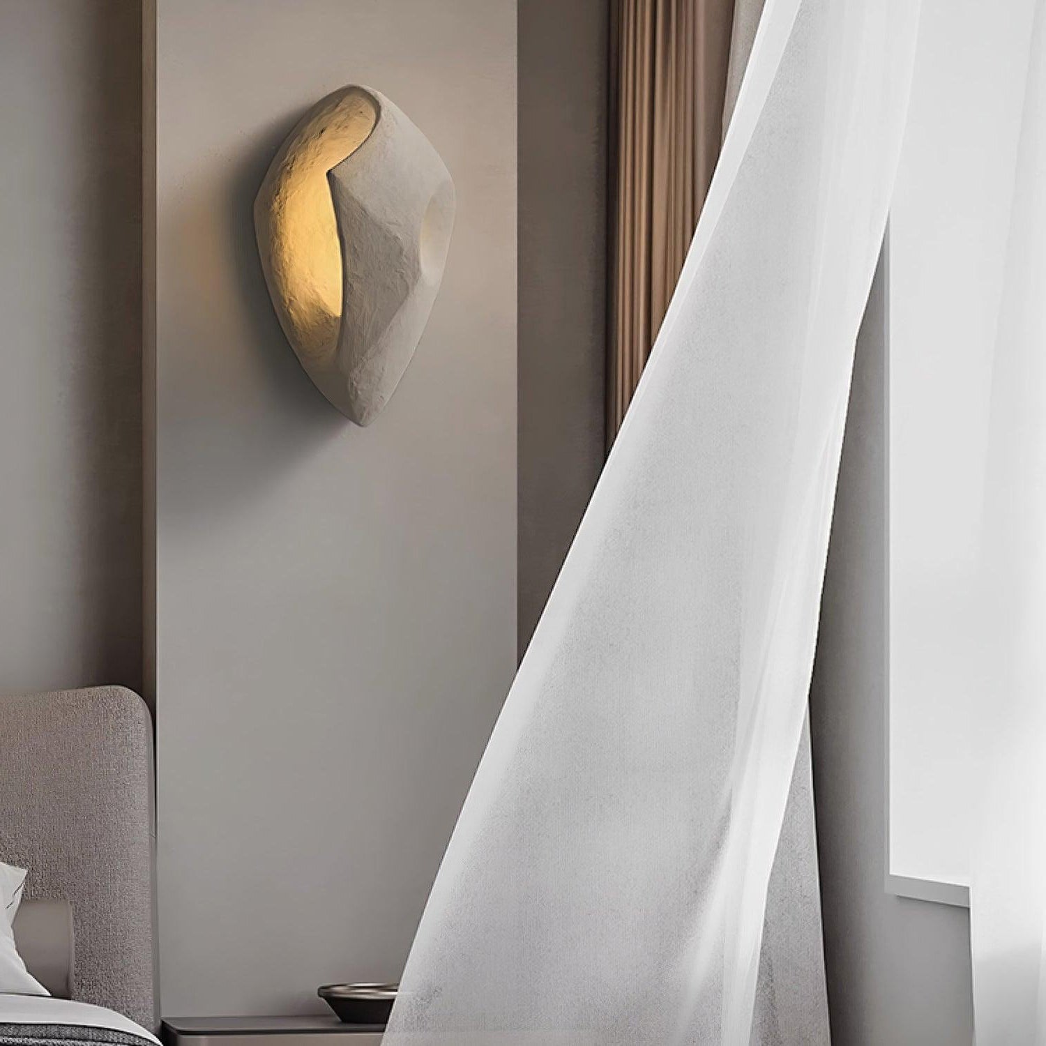 Claro Individual Creativity Hollow Cement Wall Lamp - Letslighting