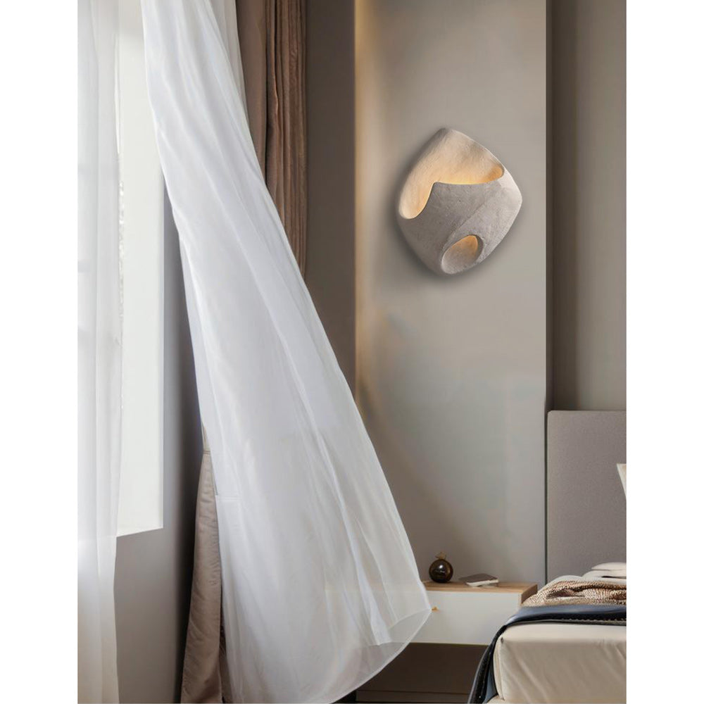 Claro Individual Creativity Hollow Cement Wall Lamp - Letslighting