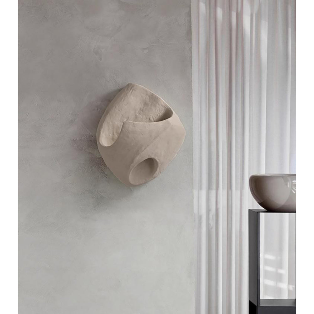 Claro Individual Creativity Hollow Cement Wall Lamp - Letslighting