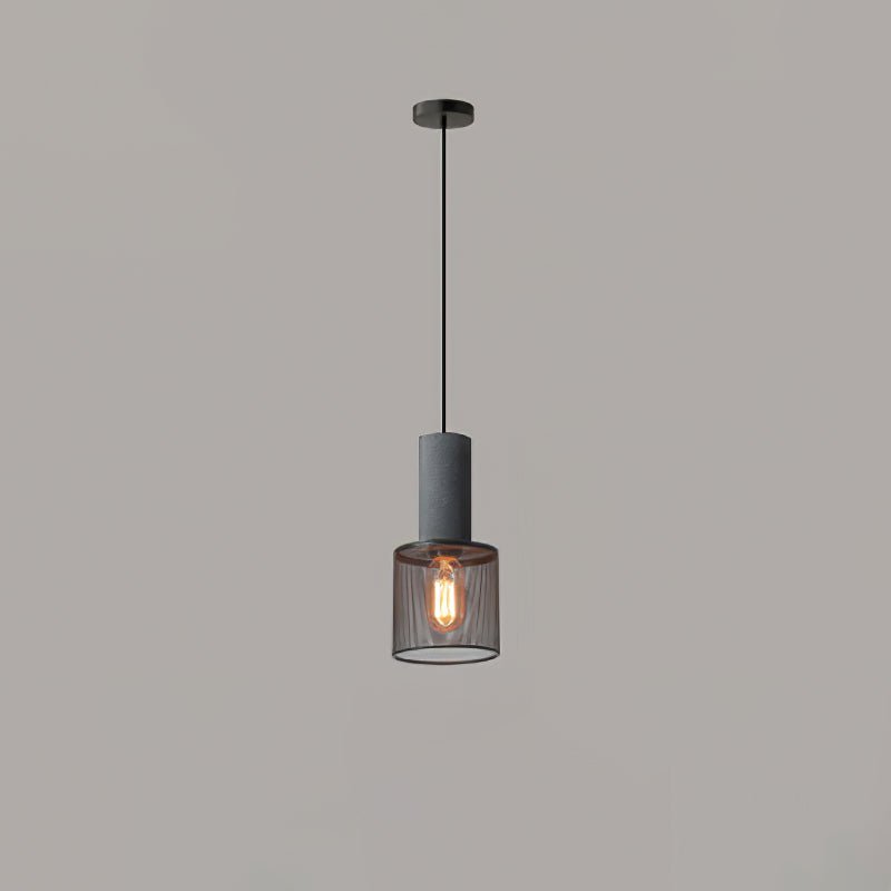 Hexa Cement Mesh Pendant Light - Letslighting
