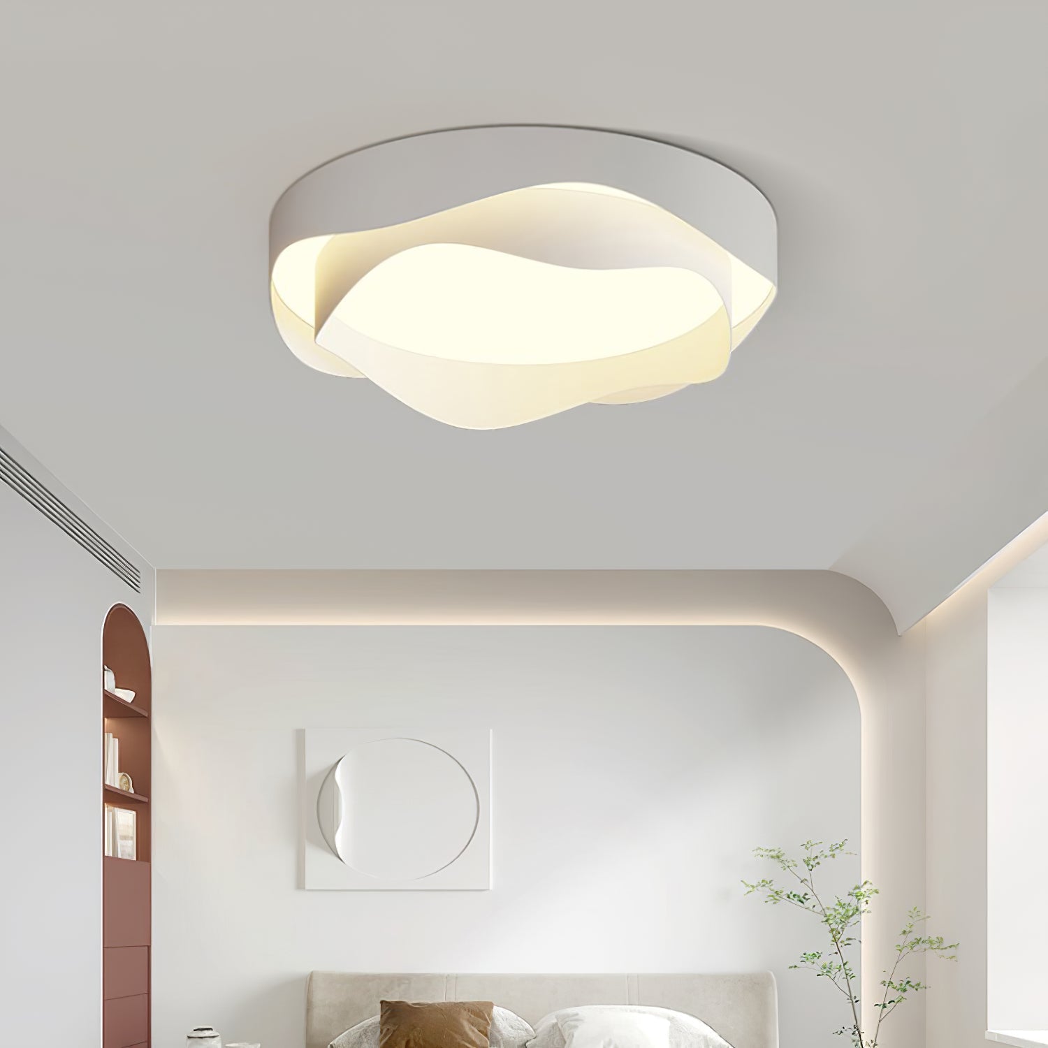 Lustra Ceiling Lamp White for Living Room - Letslighting