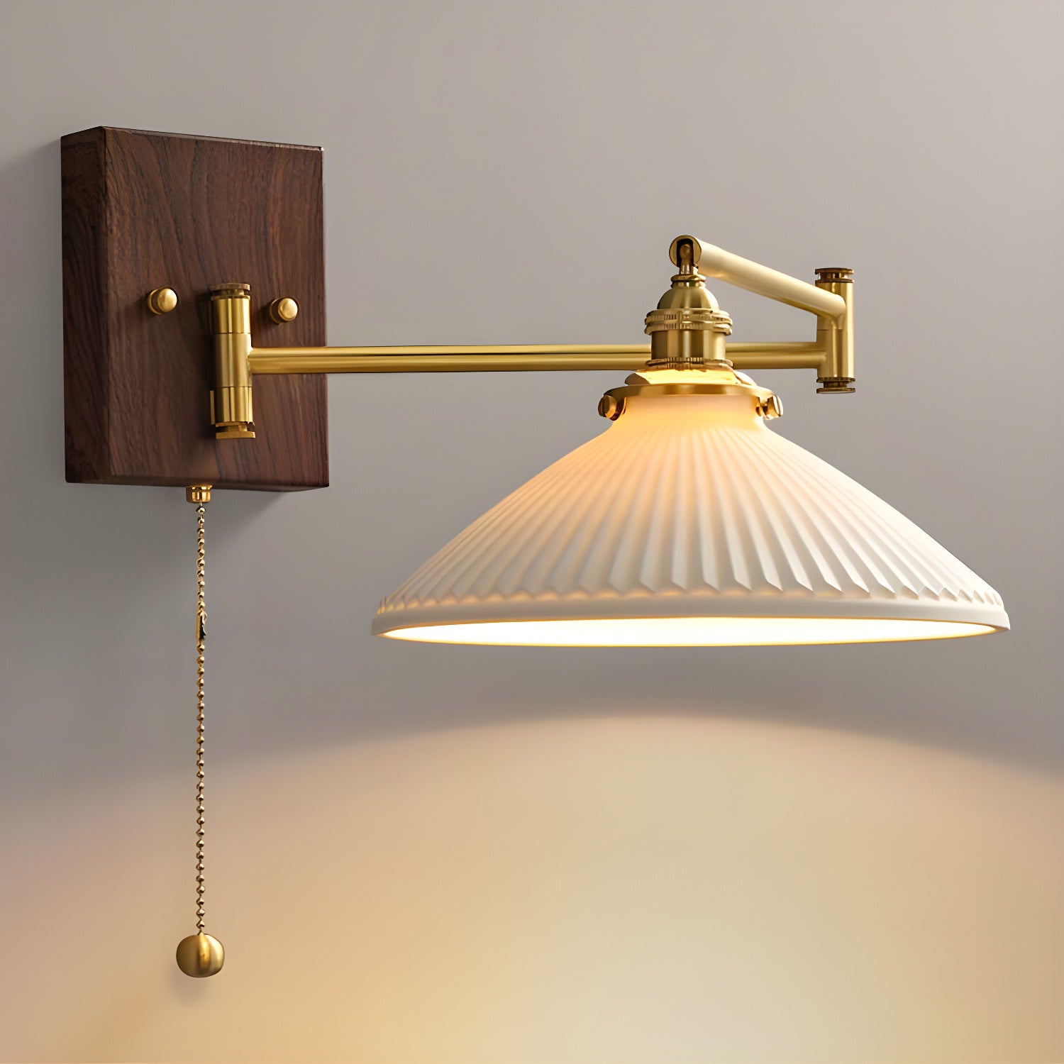 Wolf Wall Lamp Unique Geometry Ceramic - Letslighting