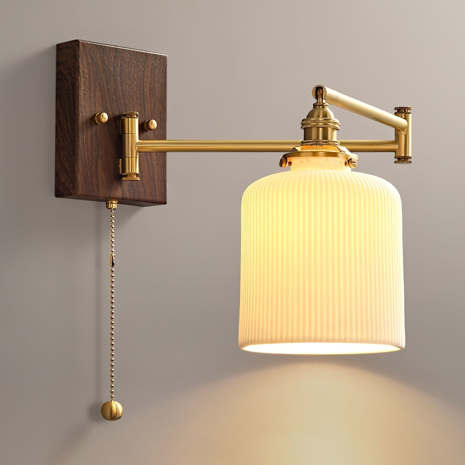 Wolf Wall Lamp Unique Geometry Ceramic - Letslighting