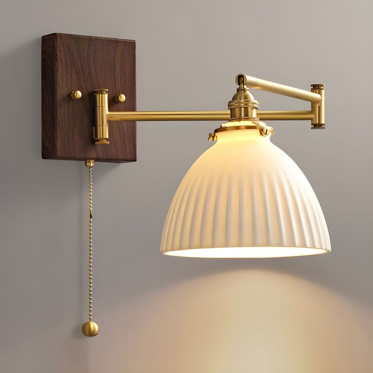 Wolf Wall Lamp Unique Geometry Ceramic - Letslighting