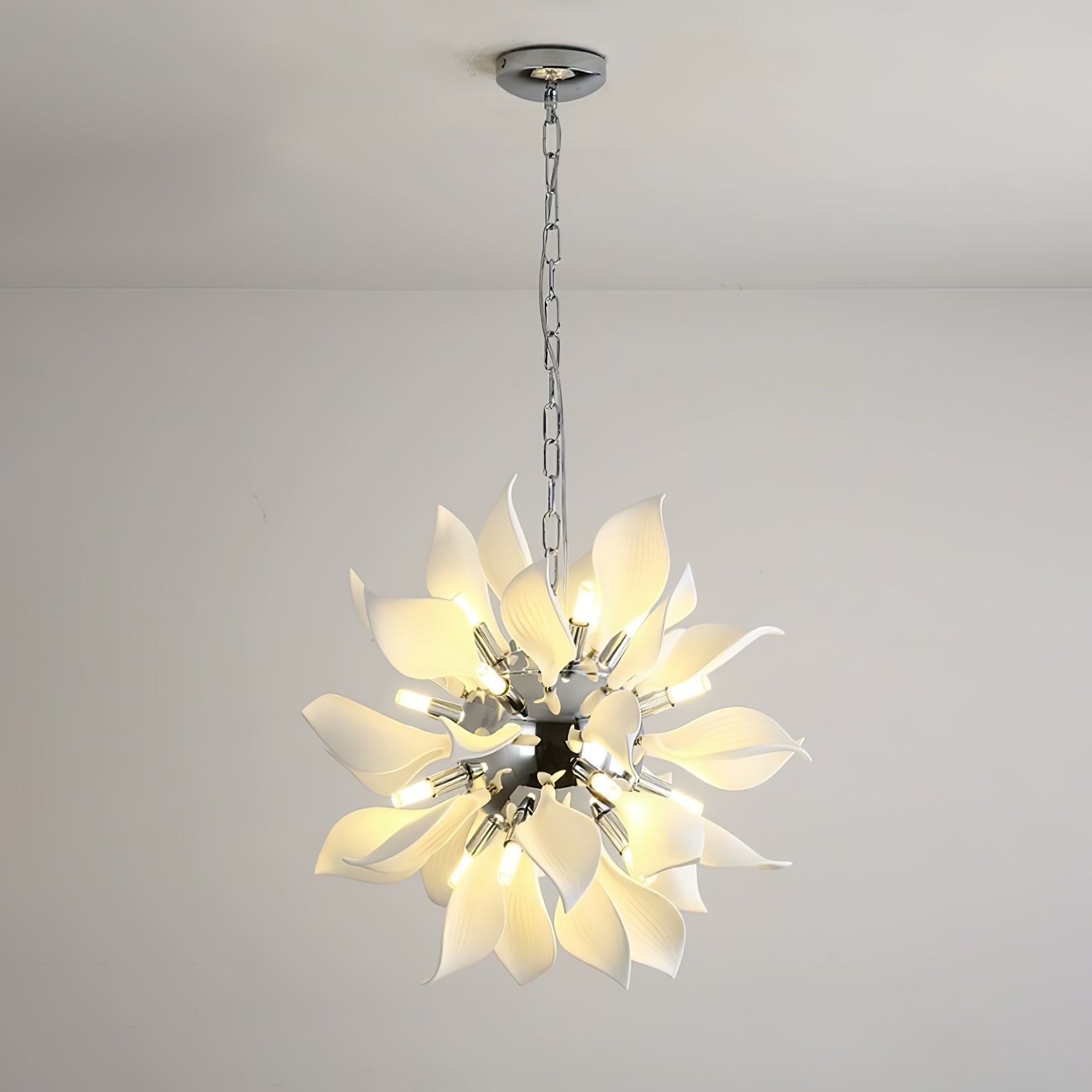 Lustra Pendant Lamp Ceramic Petals Blooming - Letslighting