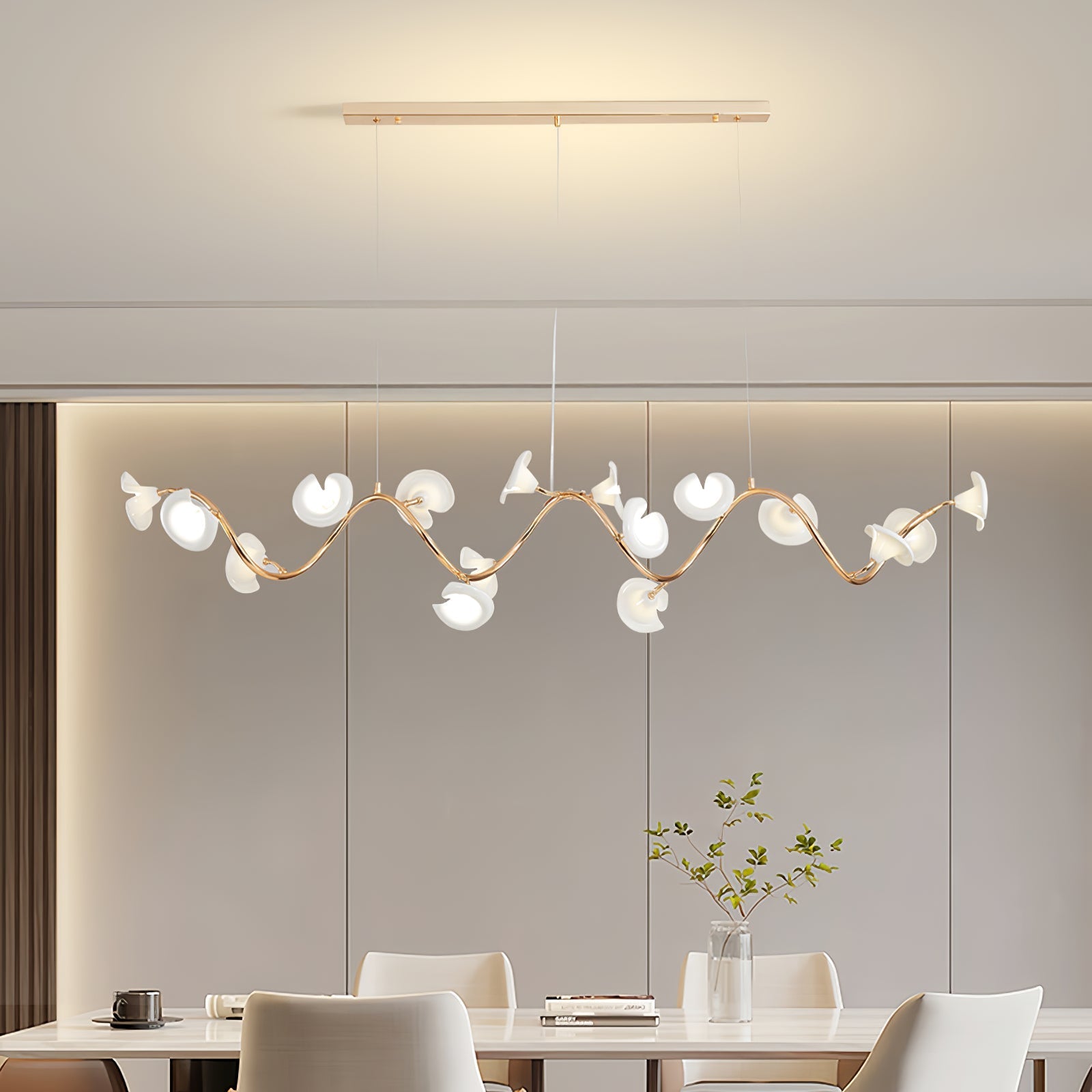 Aurora Chandelier Blossom Branch Elegant - Letslighting