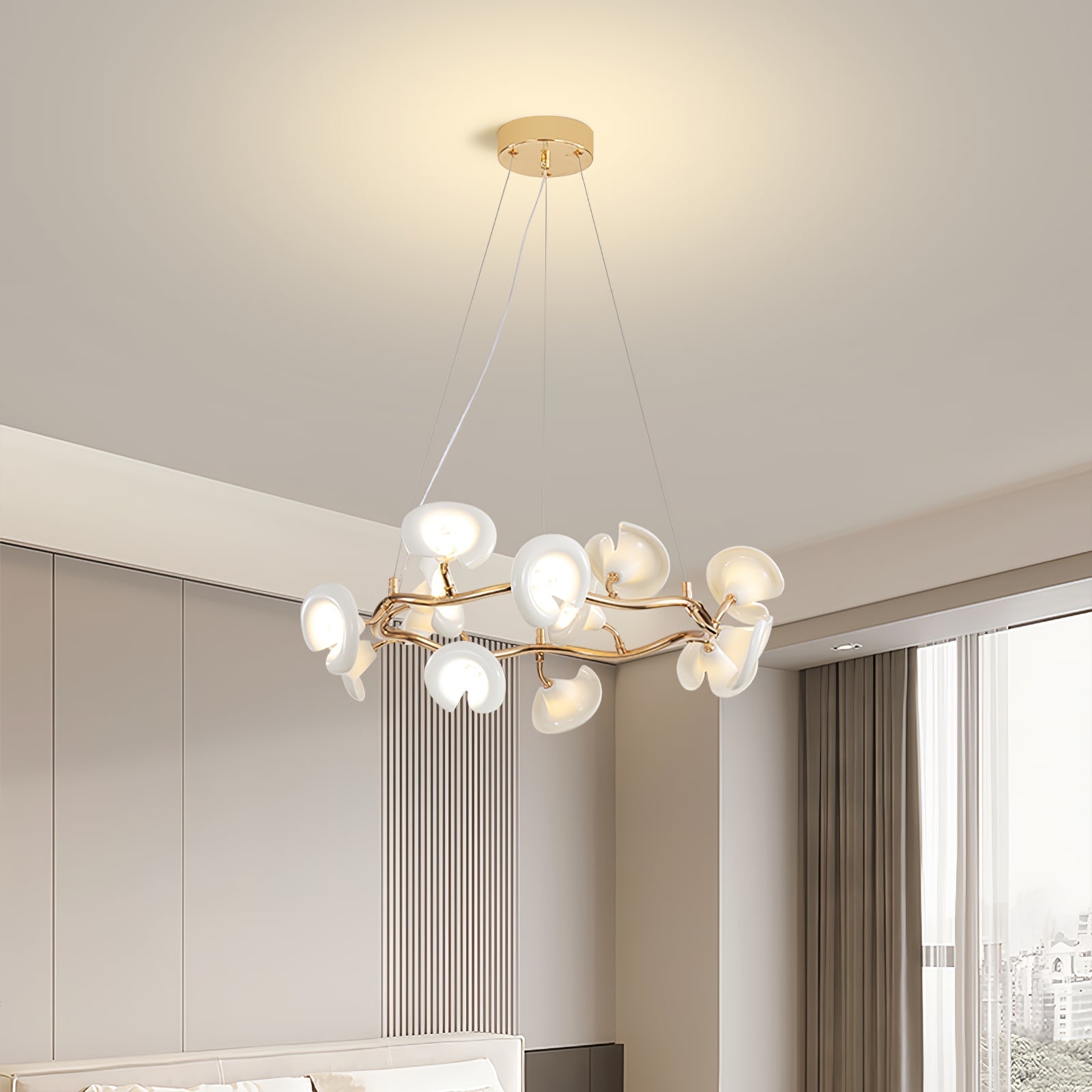 Aurora Chandelier Blossom Branch Elegant - Letslighting