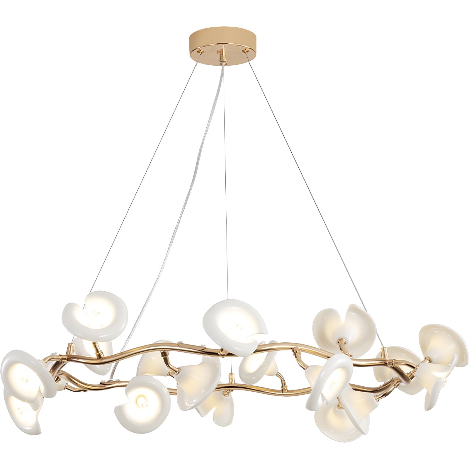 Aurora Chandelier Blossom Branch Elegant - Letslighting
