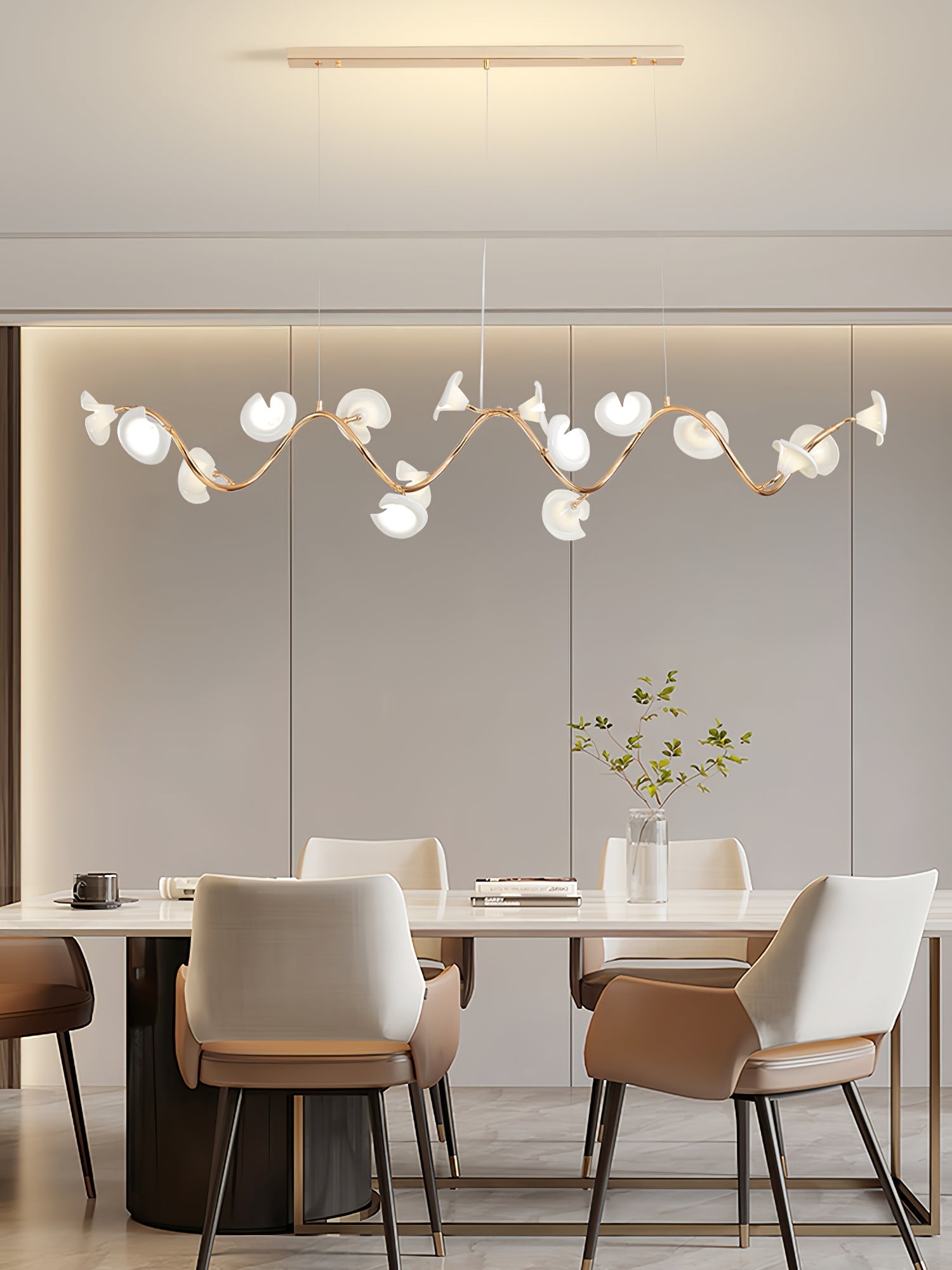 Aurora Chandelier Blossom Branch Elegant - Letslighting