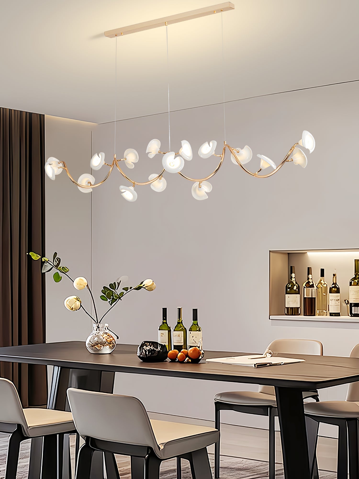 Aurora Chandelier Blossom Branch Elegant - Letslighting